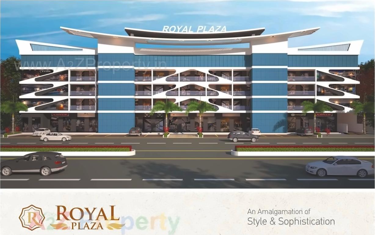 3D Elevation of real estate project Royal Plaza located at Jamnagar, Jamnagar, Gujarat
