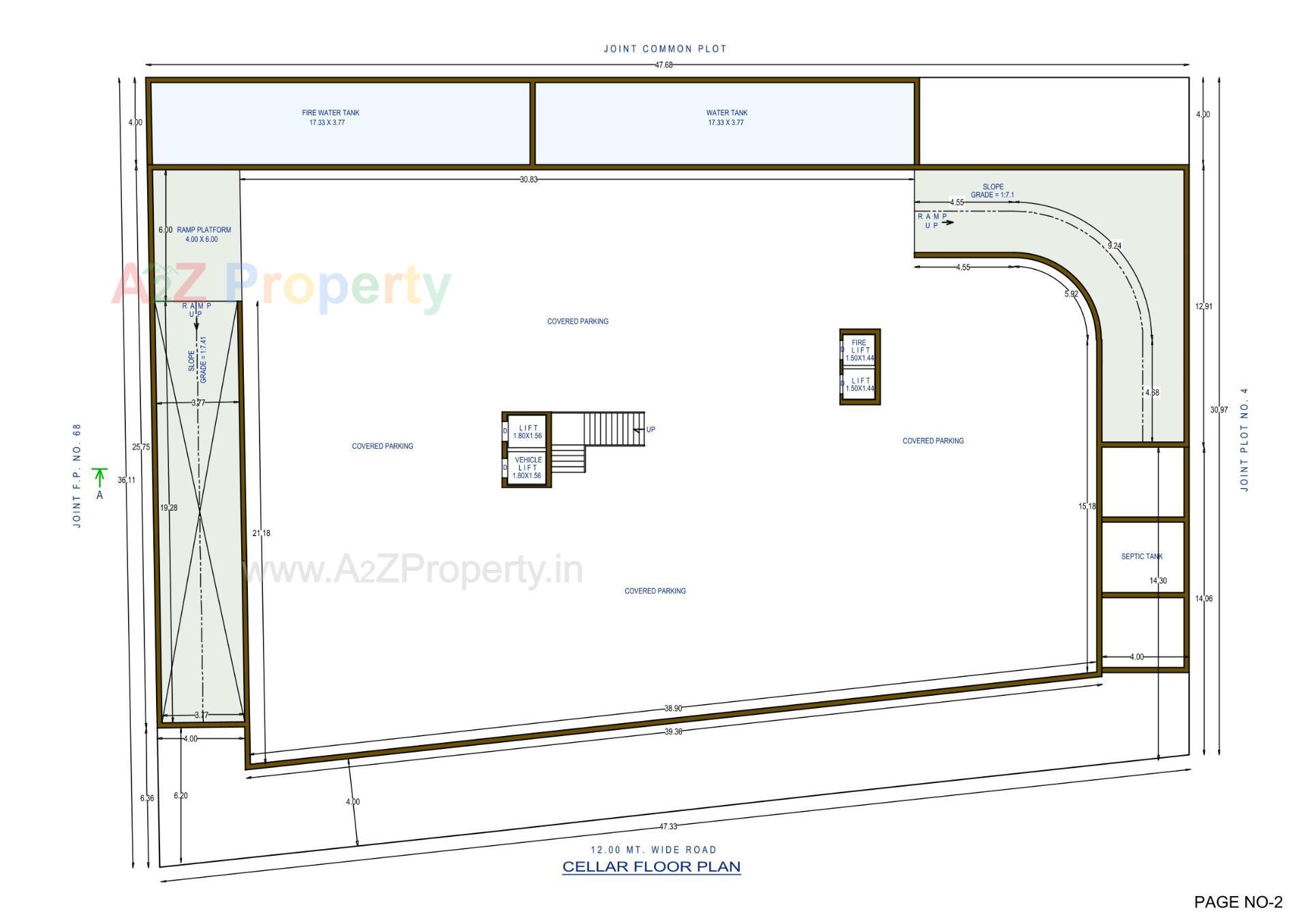 Layout of real estate project Samkit located at Vibhapar, Jamnagar, Gujarat