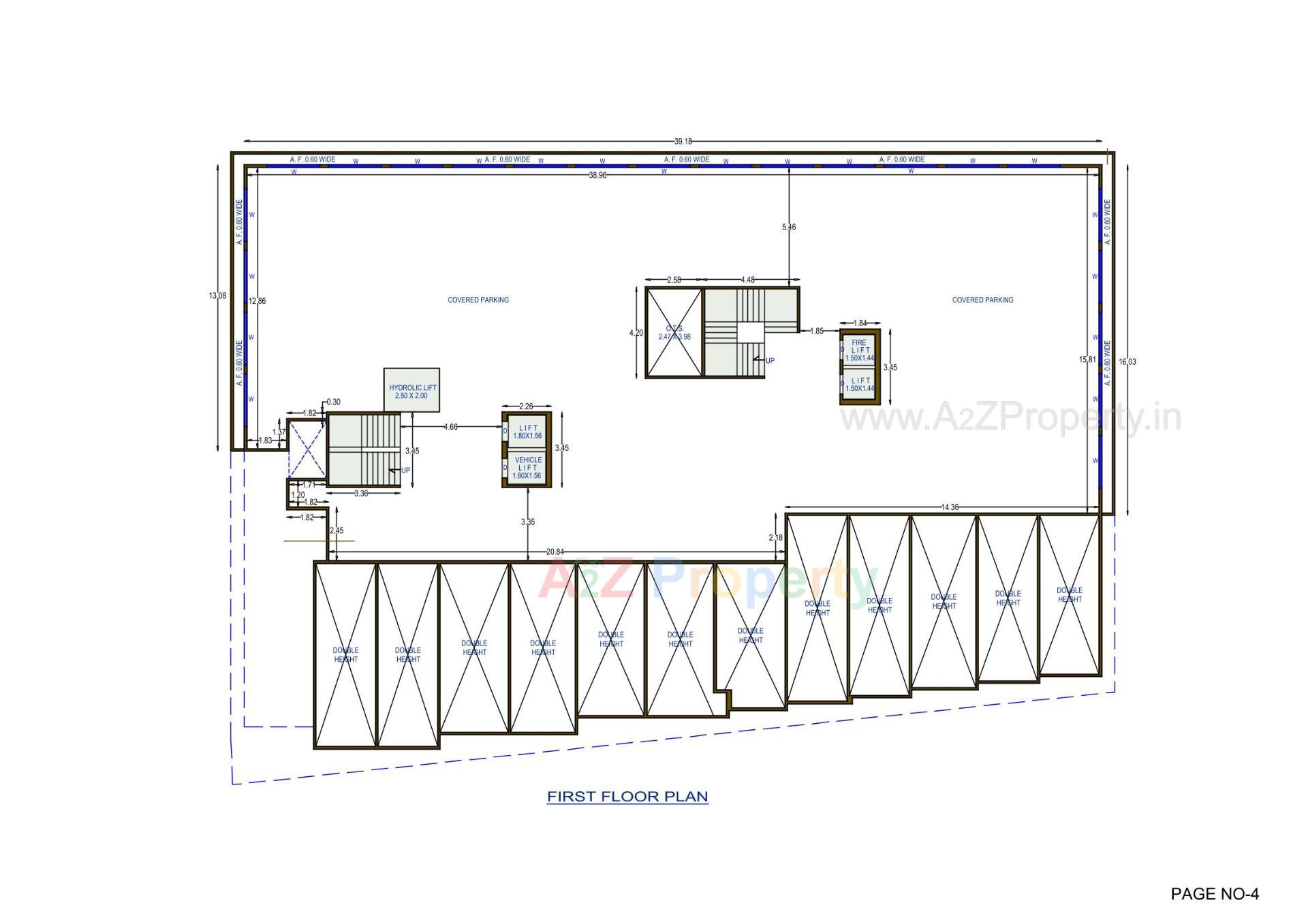 Layout of real estate project Samkit located at Vibhapar, Jamnagar, Gujarat