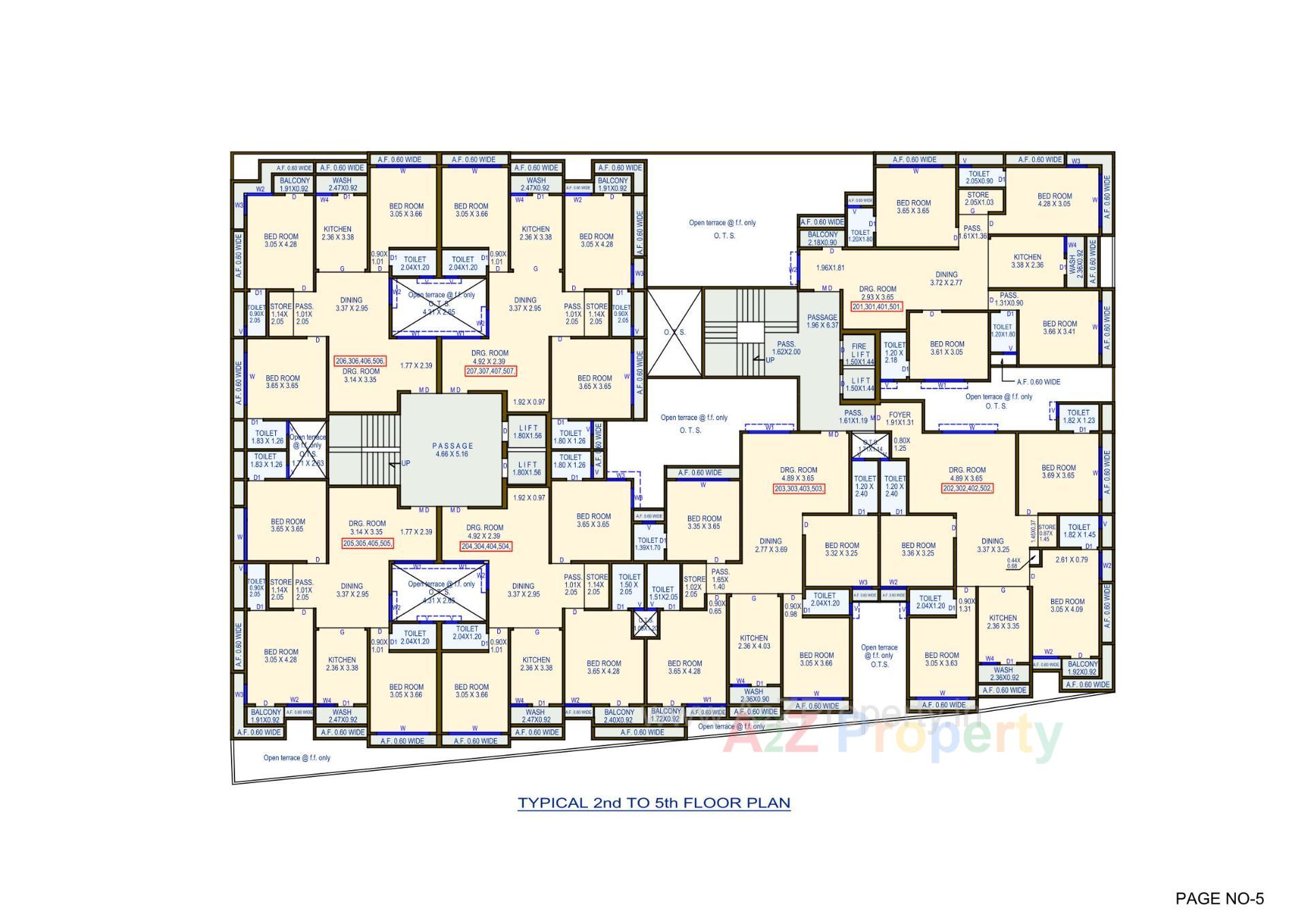 Layout of real estate project Samkit located at Vibhapar, Jamnagar, Gujarat
