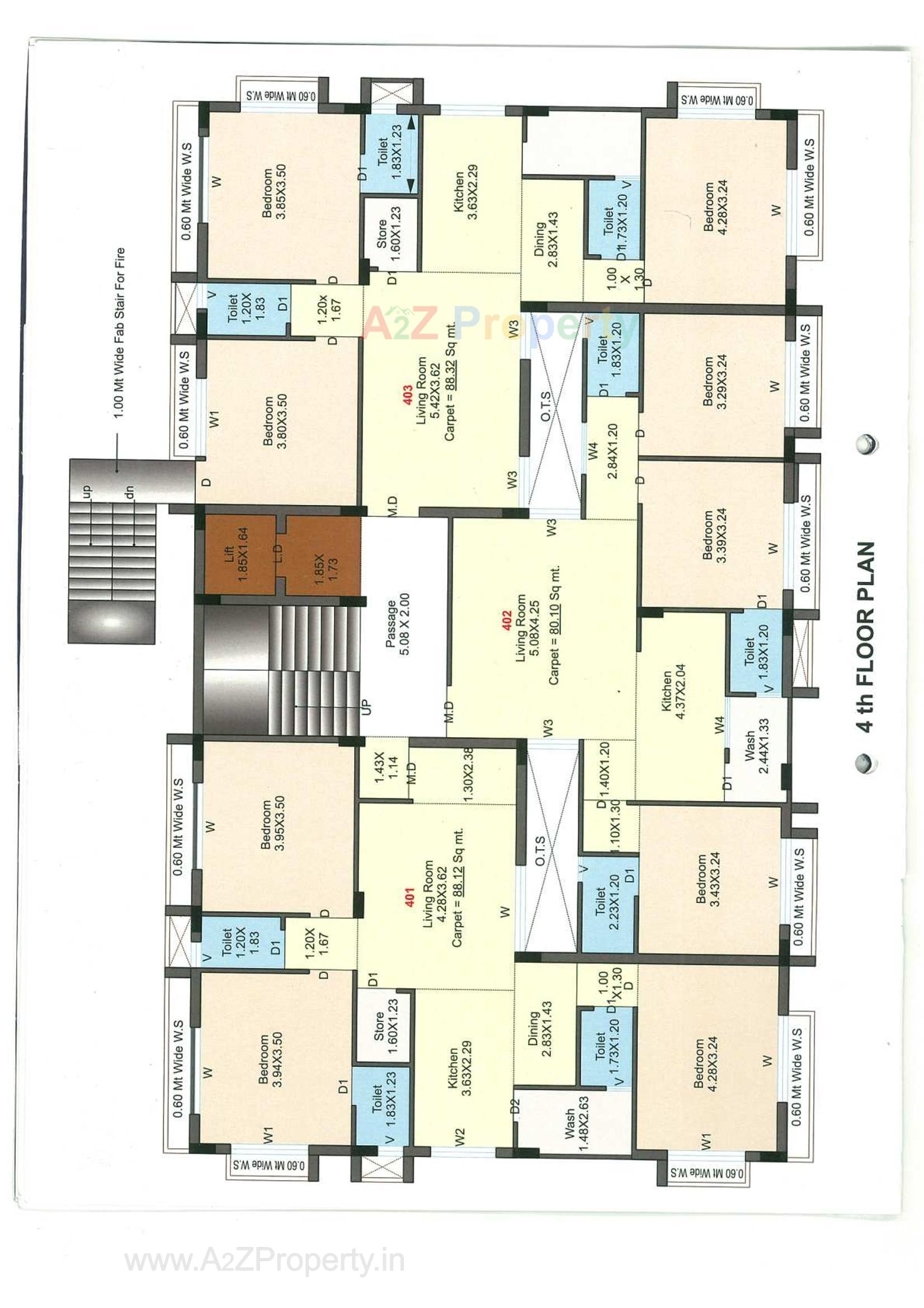 Layout of real estate project Shivam Avenue Ii located at Jamnagar, Jamnagar, Gujarat