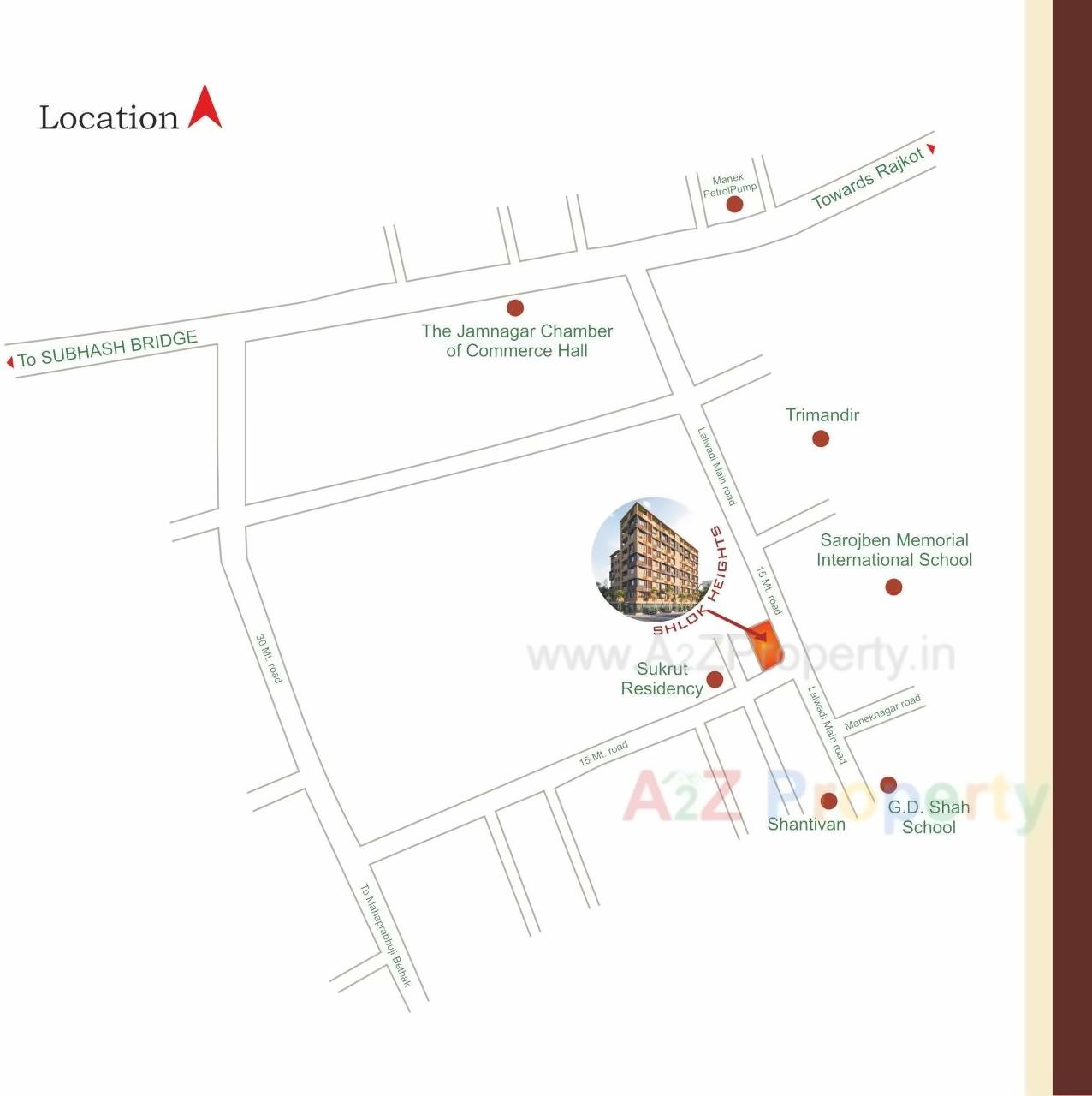  of real estate project Shlok Heights located at Jamnagar, Jamnagar, Gujarat