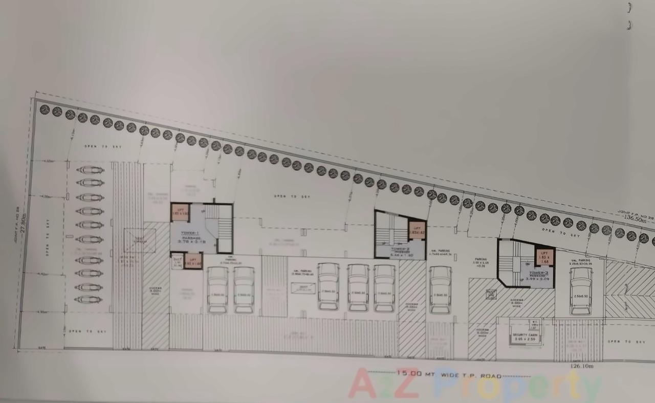 Layout of real estate project Shlok located at Jamnagar, Jamnagar, Gujarat