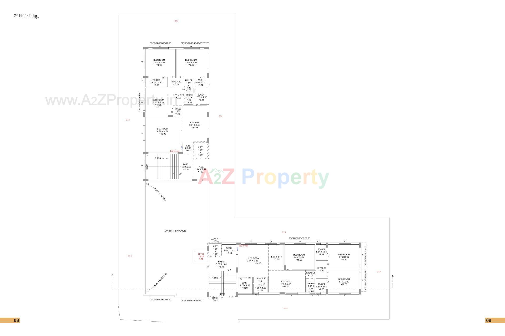 Layout of real estate project Shree Raj Heights located at Jamnagar, Jamnagar, Gujarat
