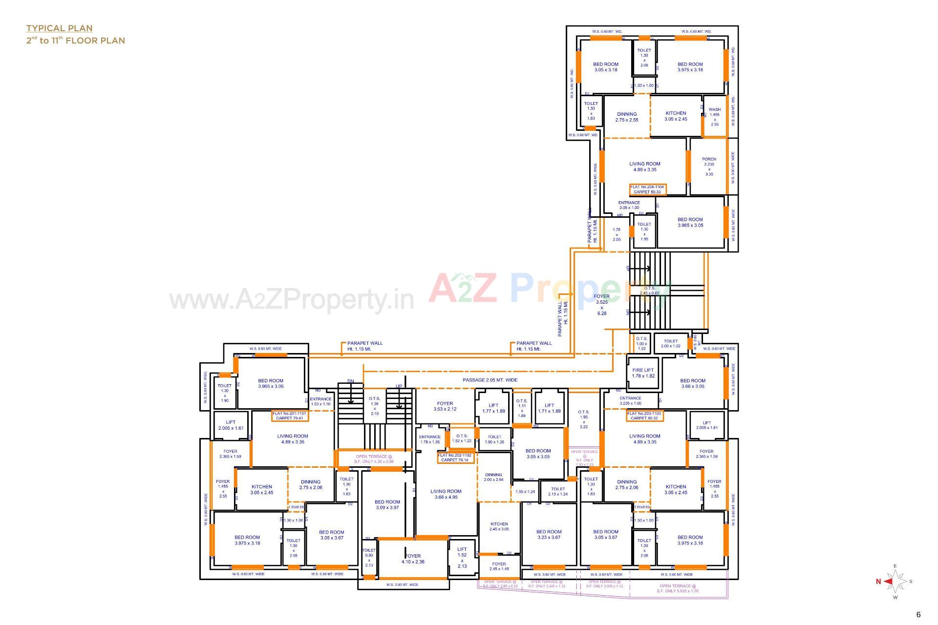 Layout of real estate project Shreedhar located at Jamnagar, Jamnagar, Gujarat