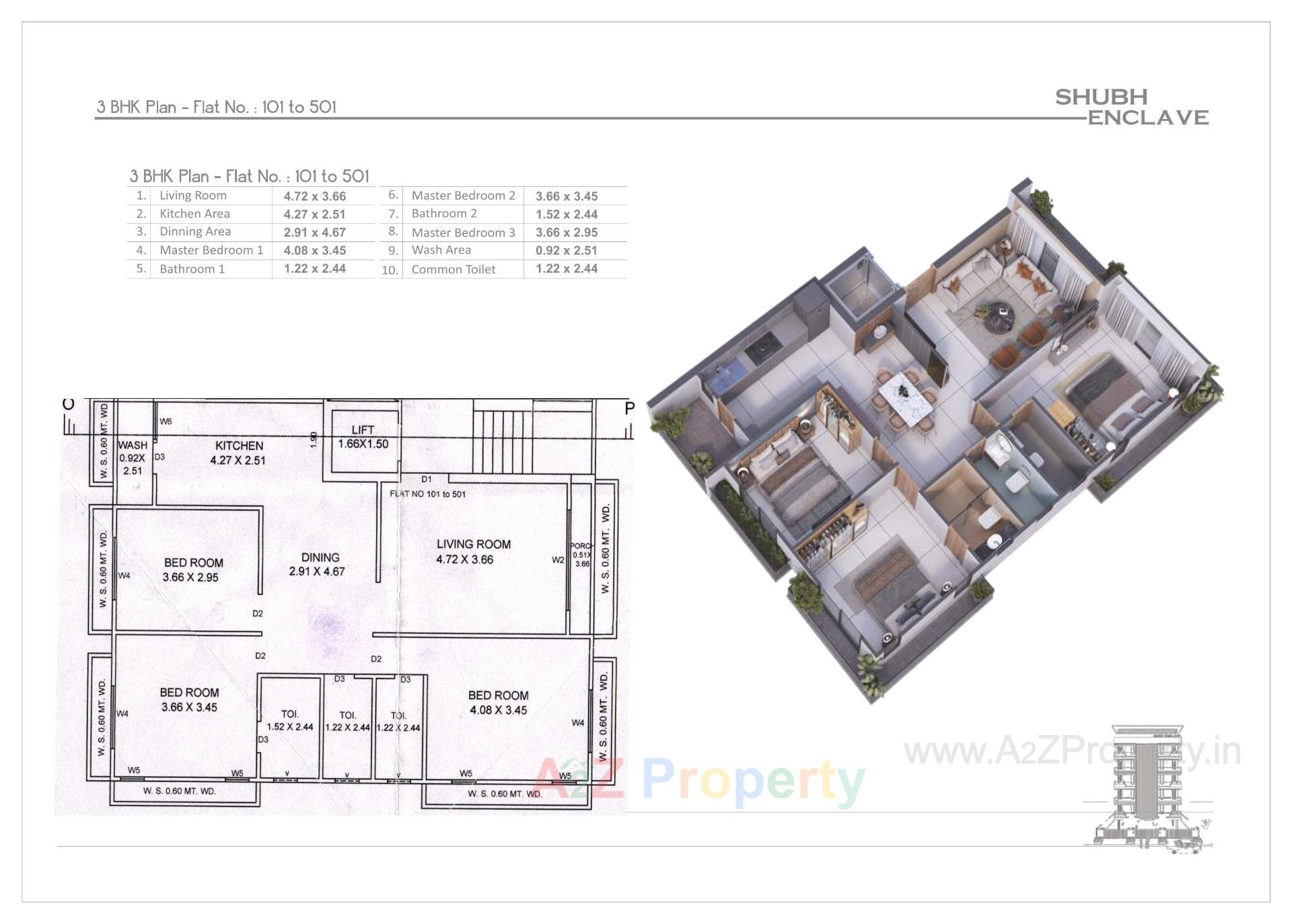 Layout of real estate project Shubh Enclave located at Jamnagar, Jamnagar, Gujarat