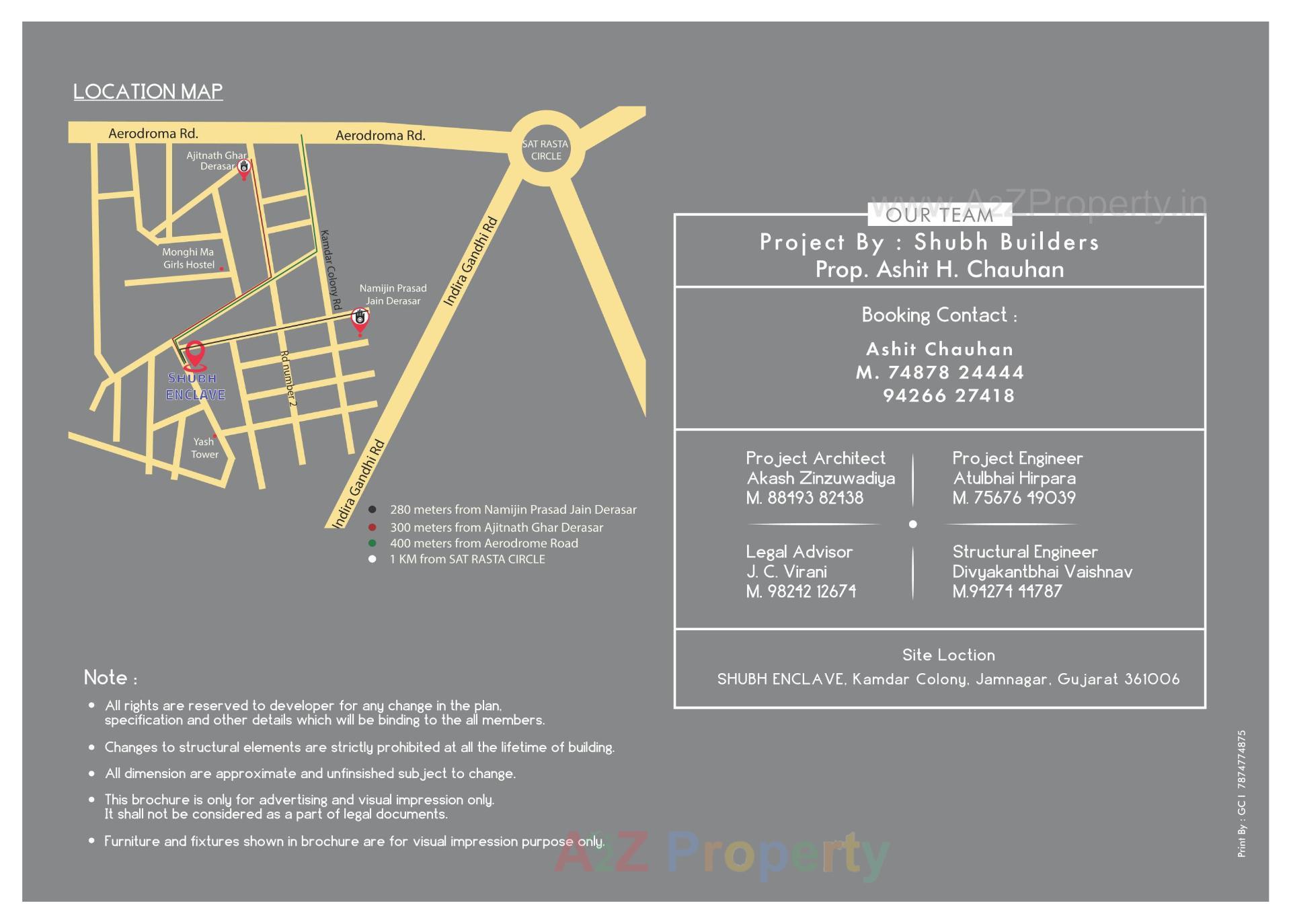  of real estate project Shubh Enclave located at Jamnagar, Jamnagar, Gujarat