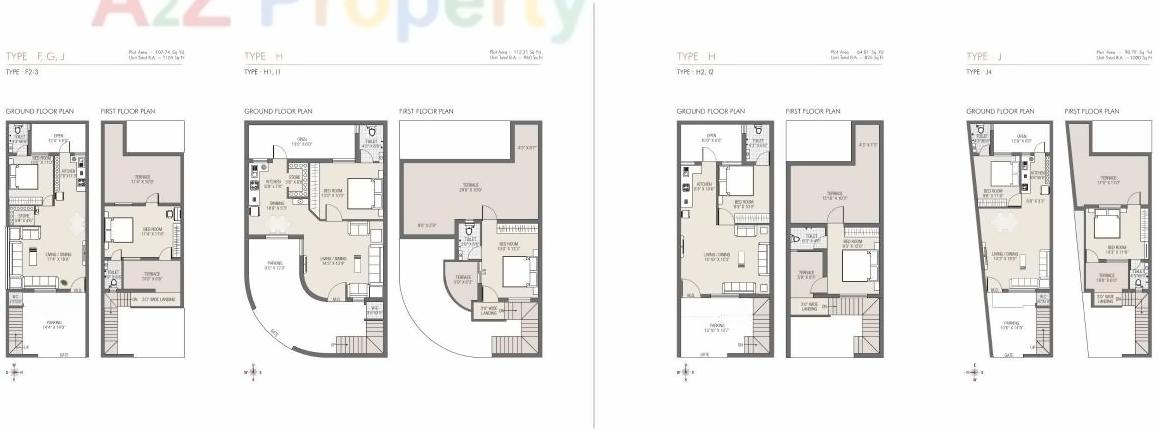 Layout of real estate project Shyam Vatika Residency () located at Kalavad, Jamnagar, Gujarat
