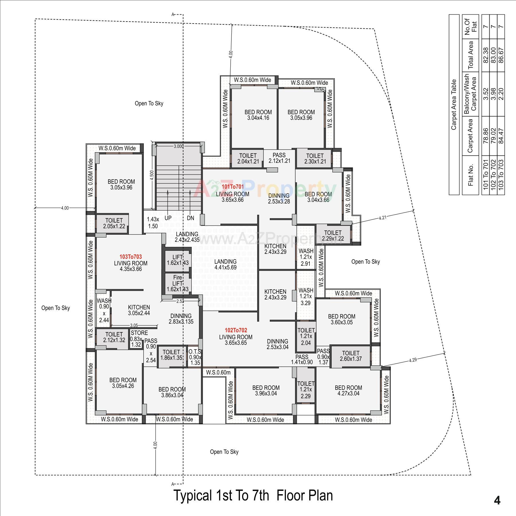 Layout of real estate project Soham Elegance located at Vibhapar, Jamnagar, Gujarat
