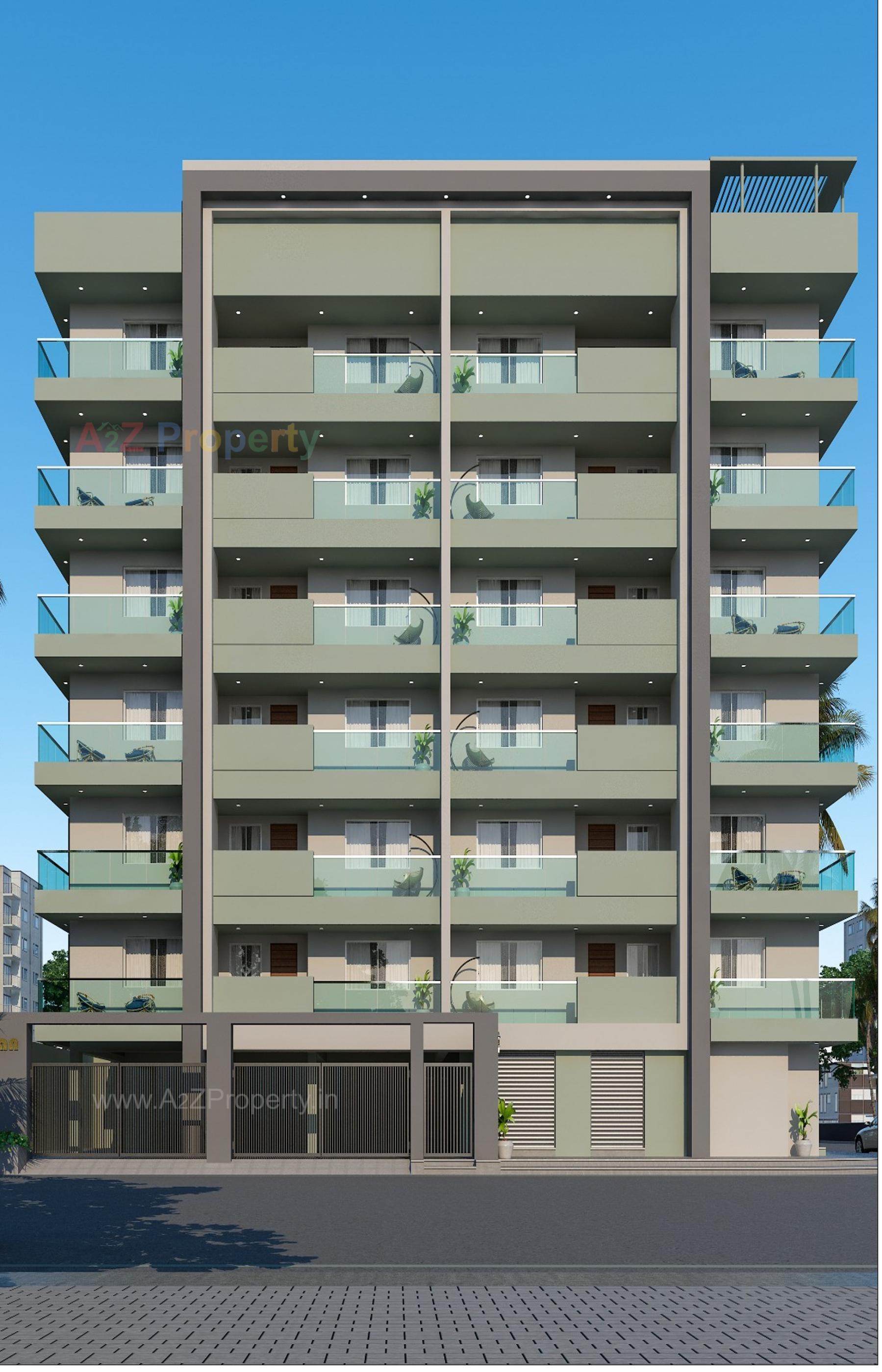 3D Elevation of real estate project Stavan located at Jamnagar, Jamnagar, Gujarat