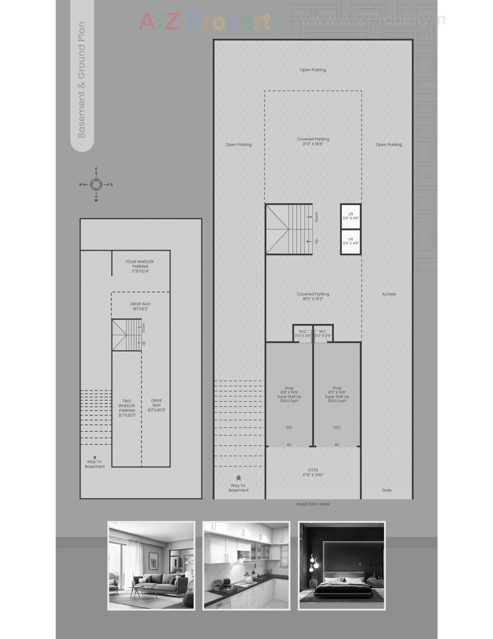 Layout of real estate project Swastik Heights located at Jamnagar, Jamnagar, Gujarat