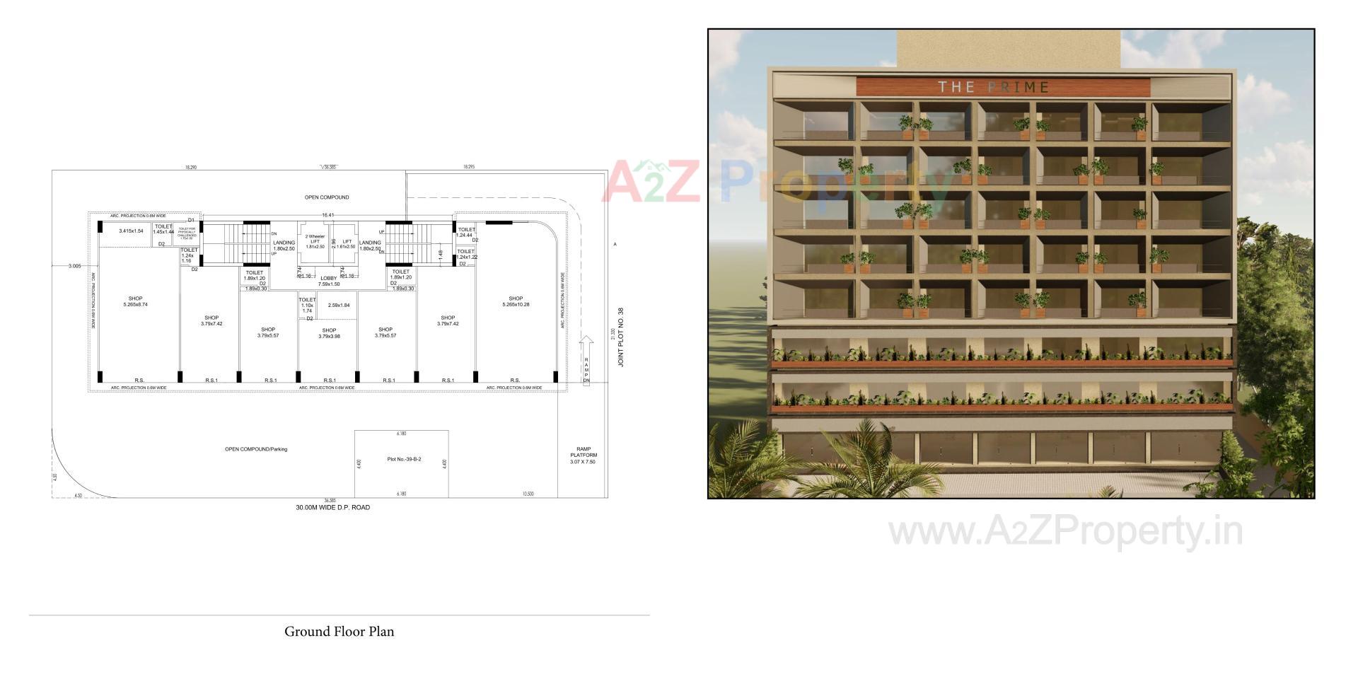  of real estate project The Prime located at Jamnagar, Jamnagar, Gujarat