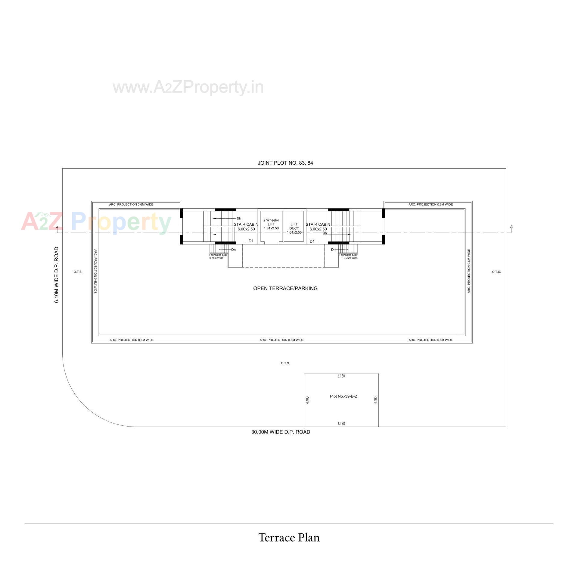 Layout of real estate project The Prime located at Jamnagar, Jamnagar, Gujarat
