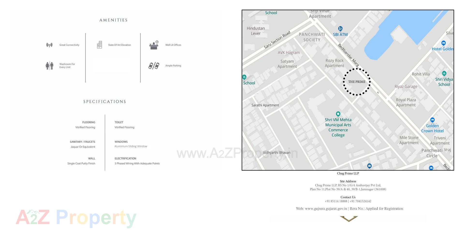  of real estate project The Prime located at Jamnagar, Jamnagar, Gujarat