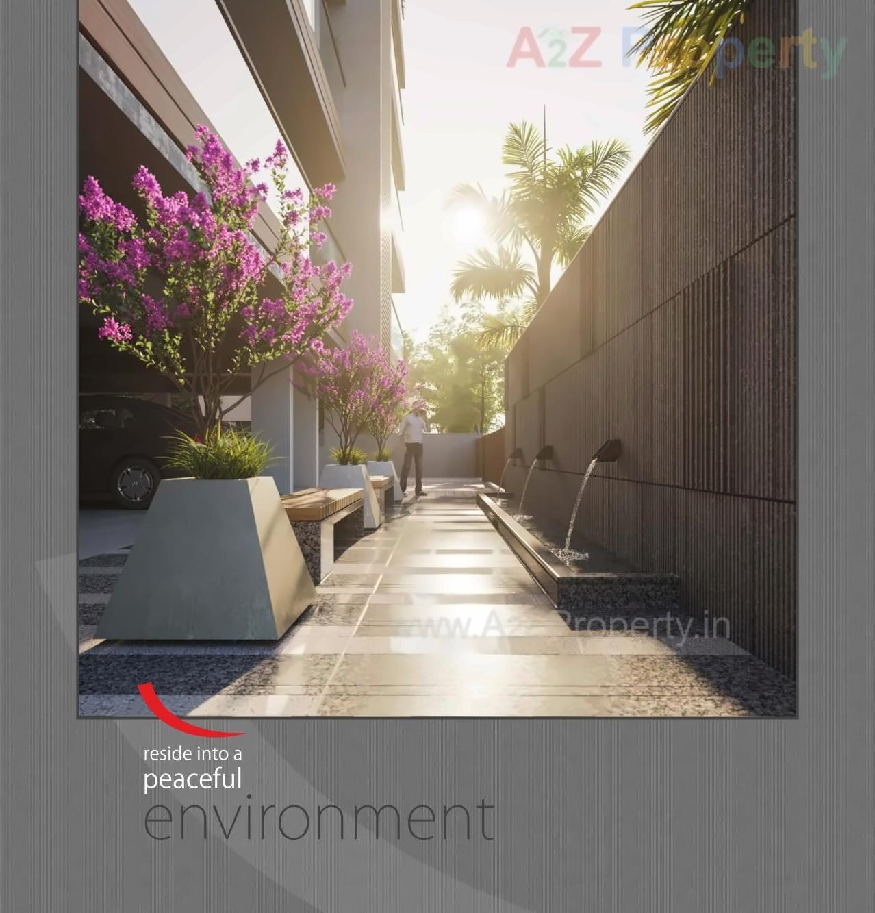 3D Elevation of real estate project Utsav Aashaya located at Jamnagar, Jamnagar, Gujarat