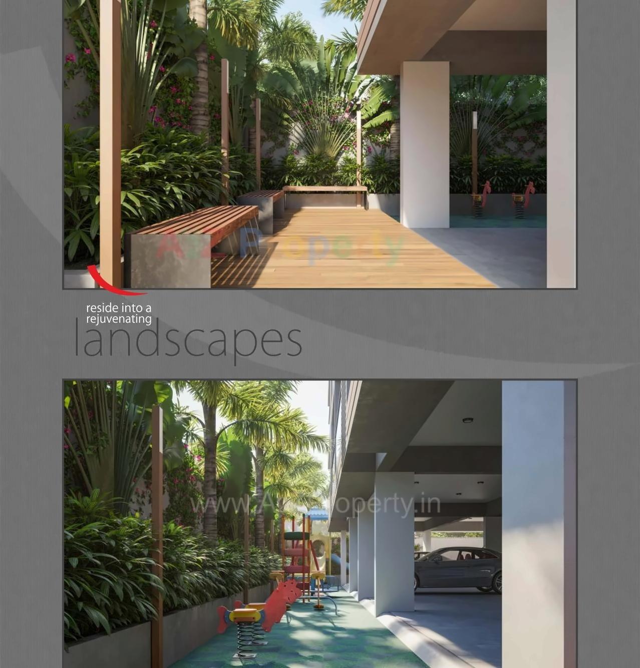 3D Elevation of real estate project Utsav Aashaya located at Jamnagar, Jamnagar, Gujarat