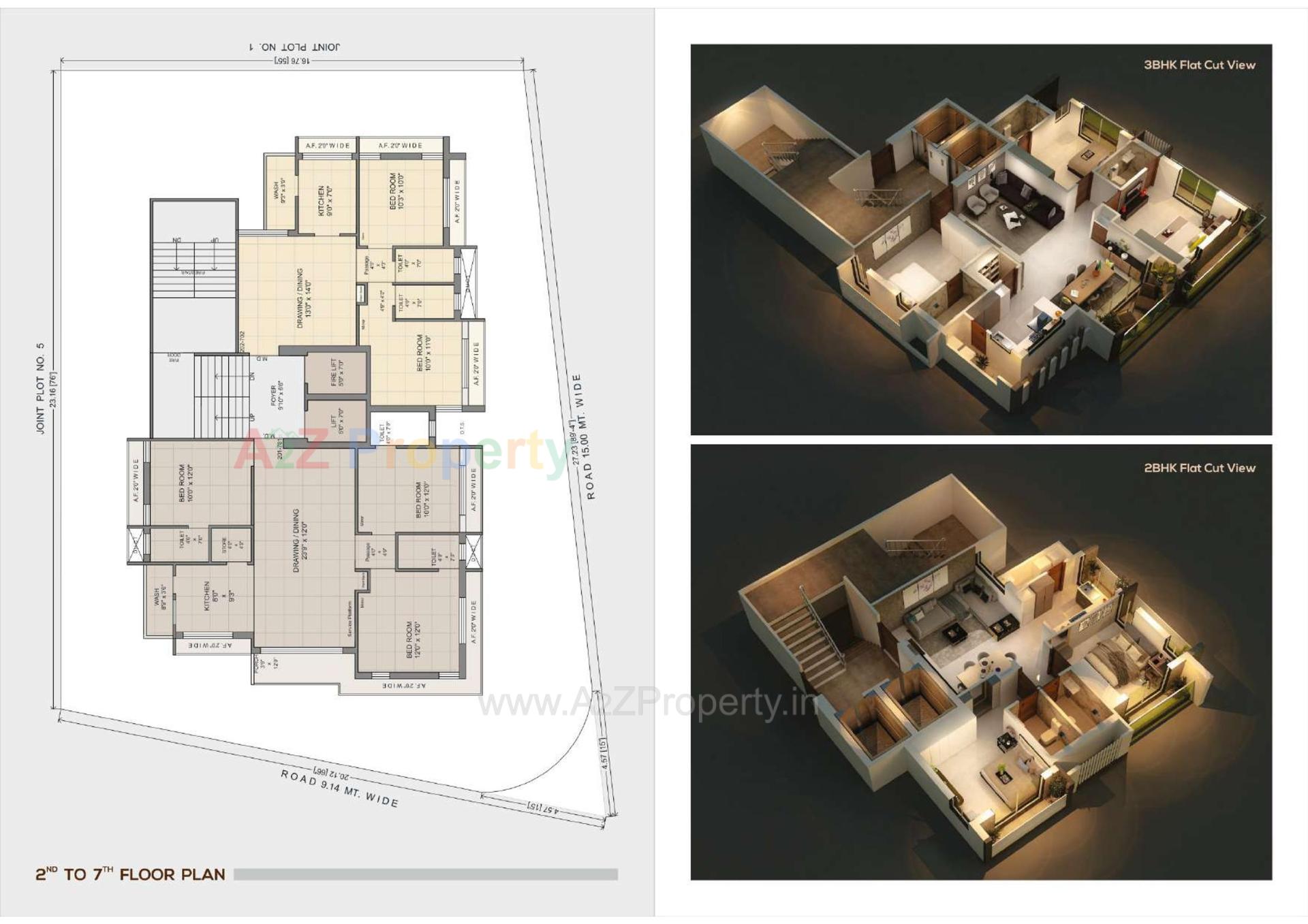 Layout of real estate project Vivanta located at Mehulnagar, Jamnagar, Gujarat