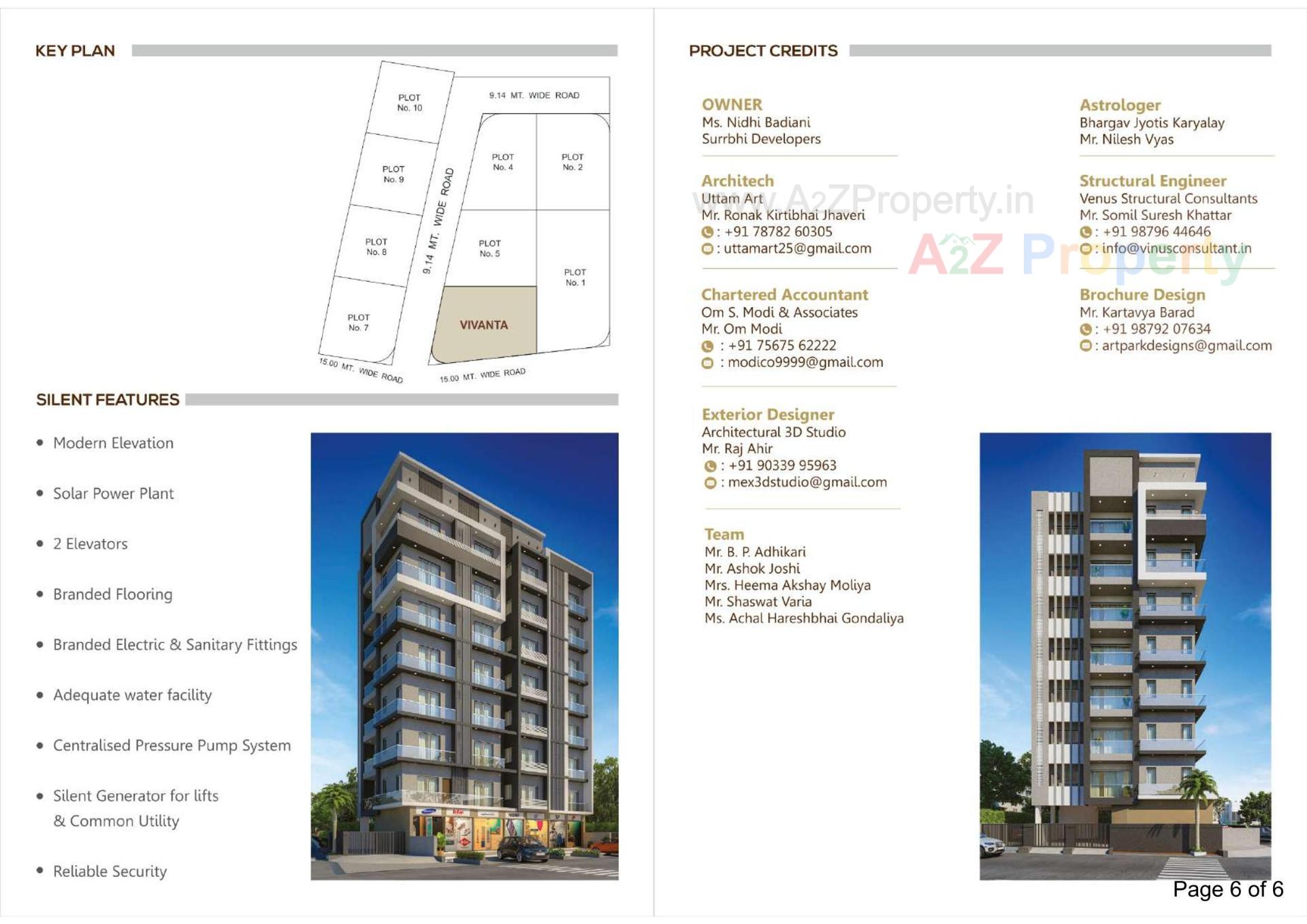  of real estate project Vivanta located at Mehulnagar, Jamnagar, Gujarat