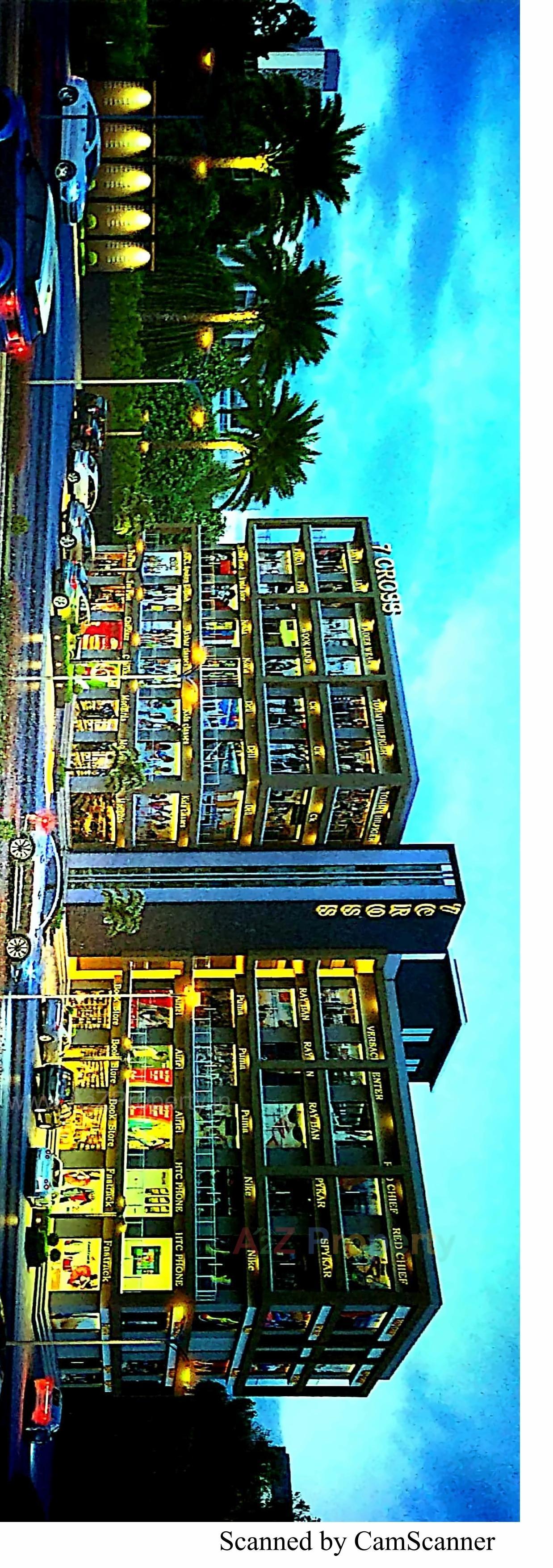 3D Elevation of real estate project 7 Cross located at Khamdrol, Junagadh, Gujarat