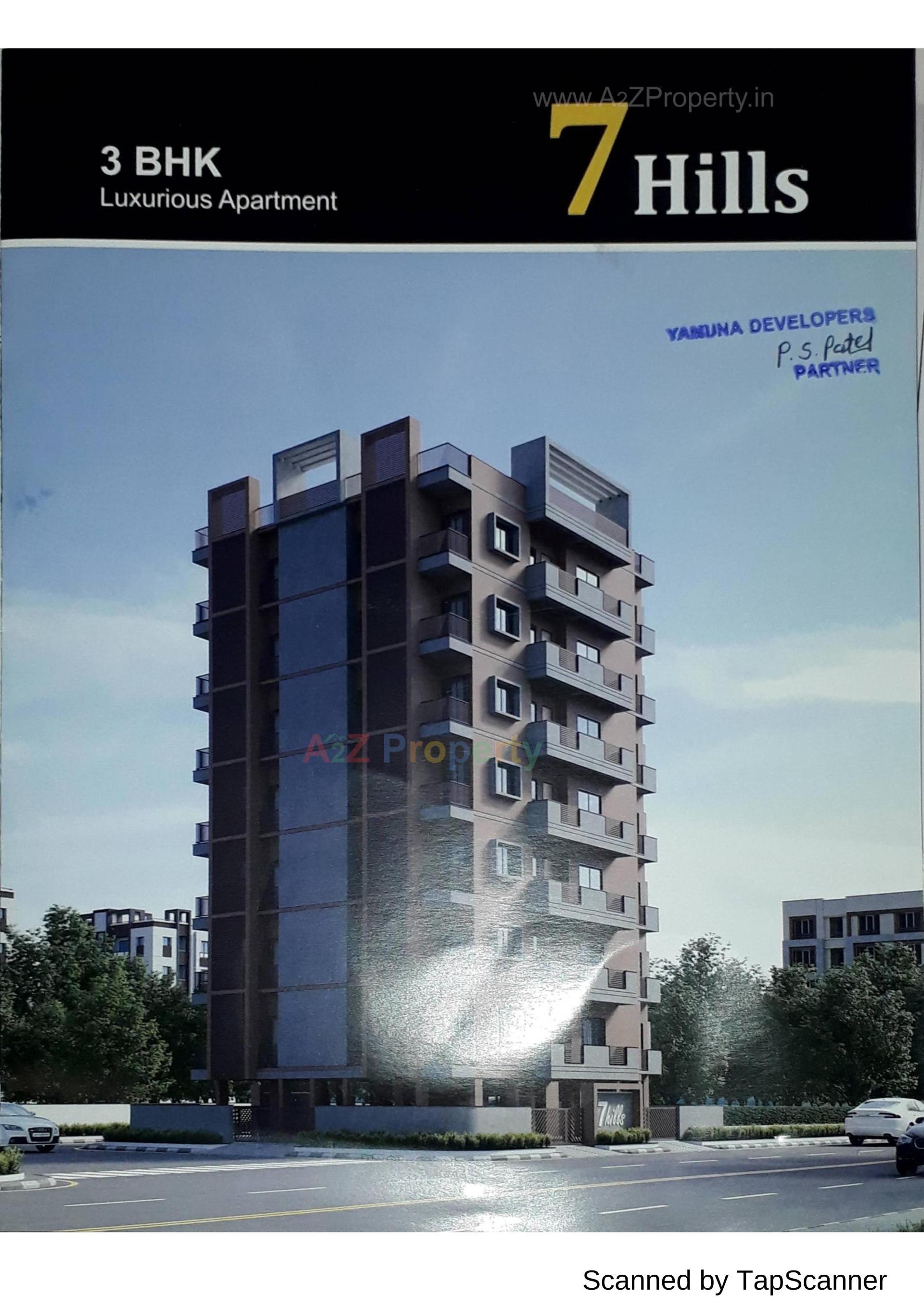3D Elevation of real estate project 7 Hills located at Junagadh, Junagadh, Gujarat