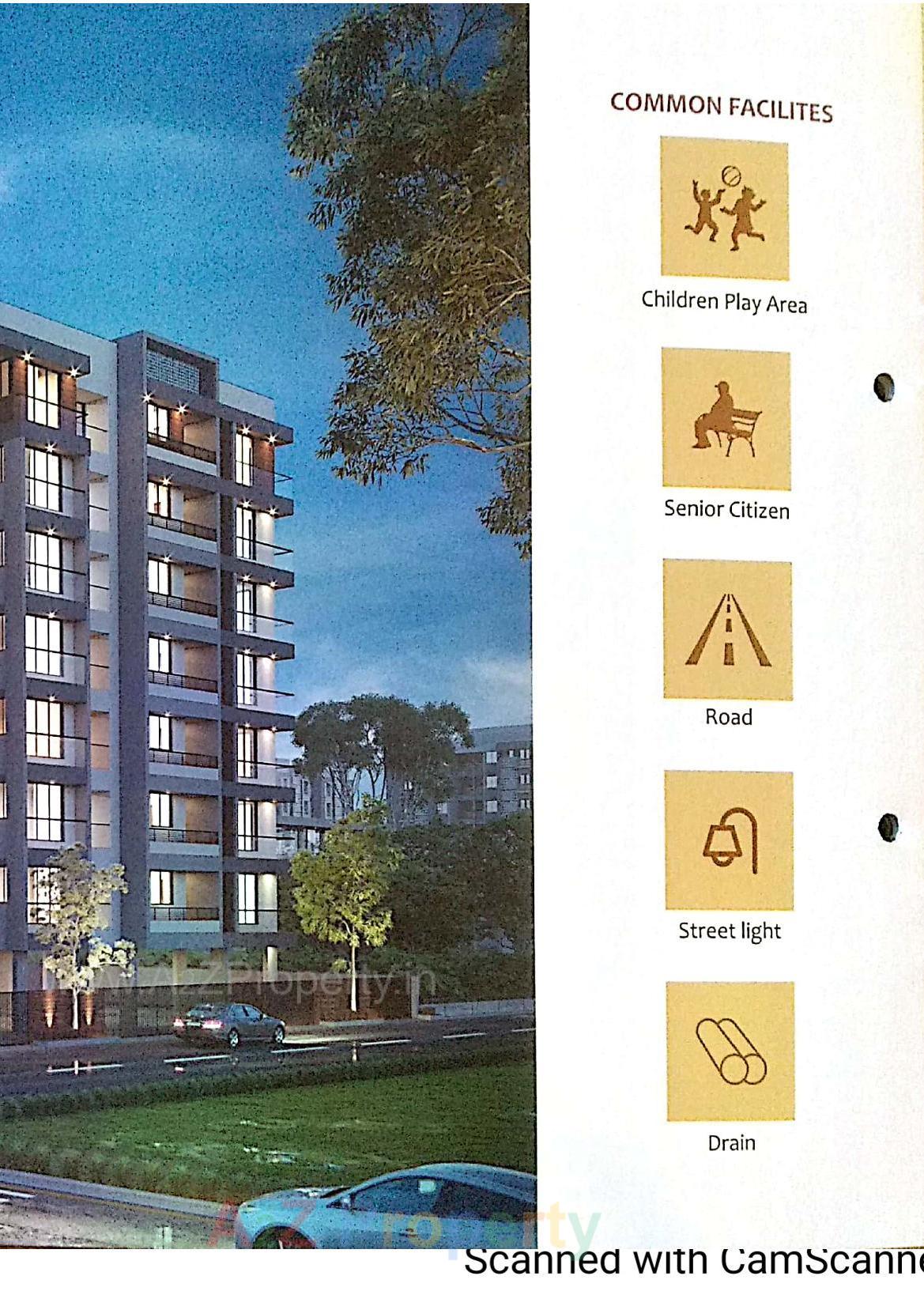 3D Elevation of real estate project 7th Aura located at Junagadh, Junagadh, Gujarat