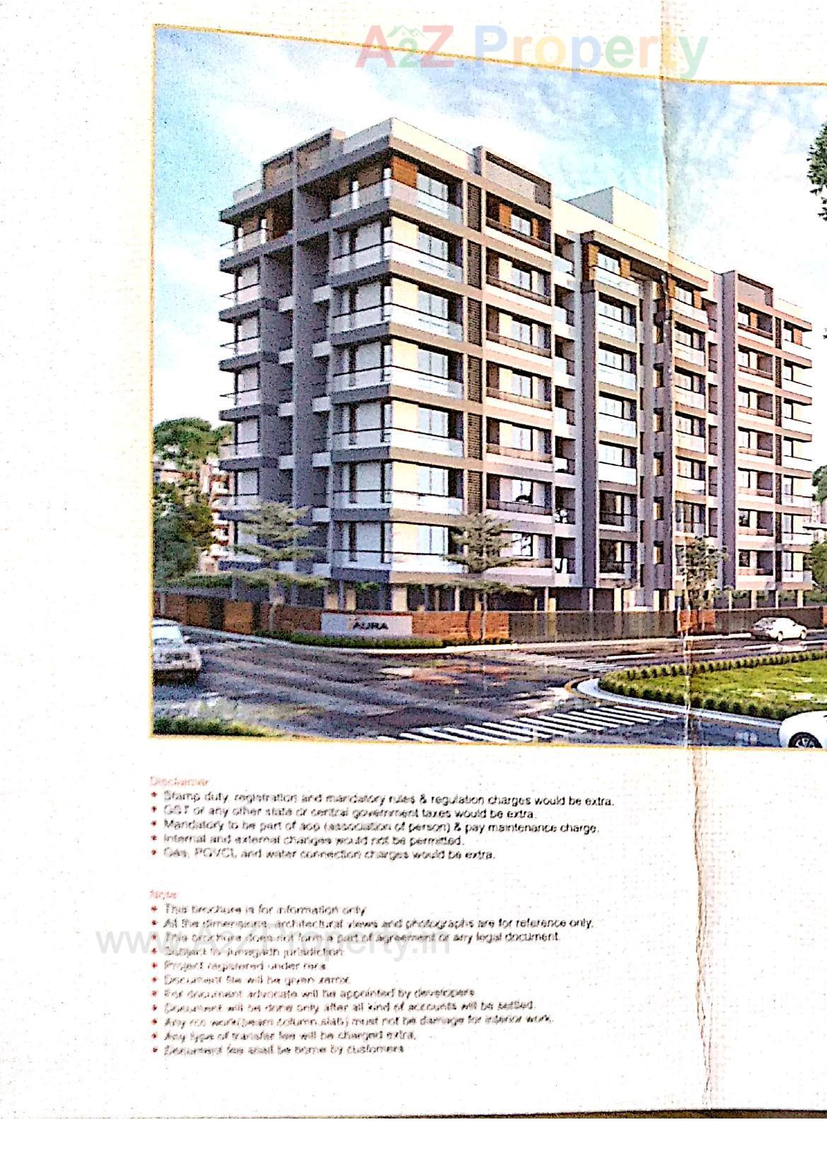 3D Elevation of real estate project 7th Aura located at Junagadh, Junagadh, Gujarat