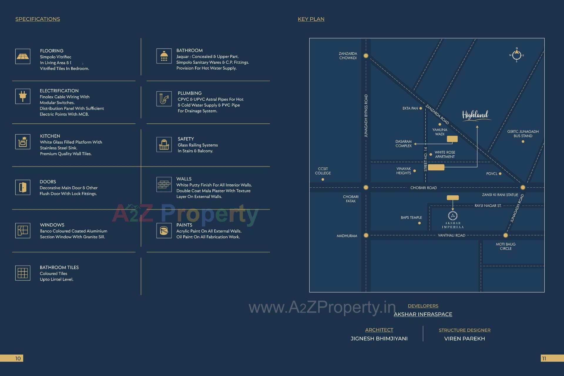  of real estate project Akshar Highland located at Junagadh, Junagadh, Gujarat