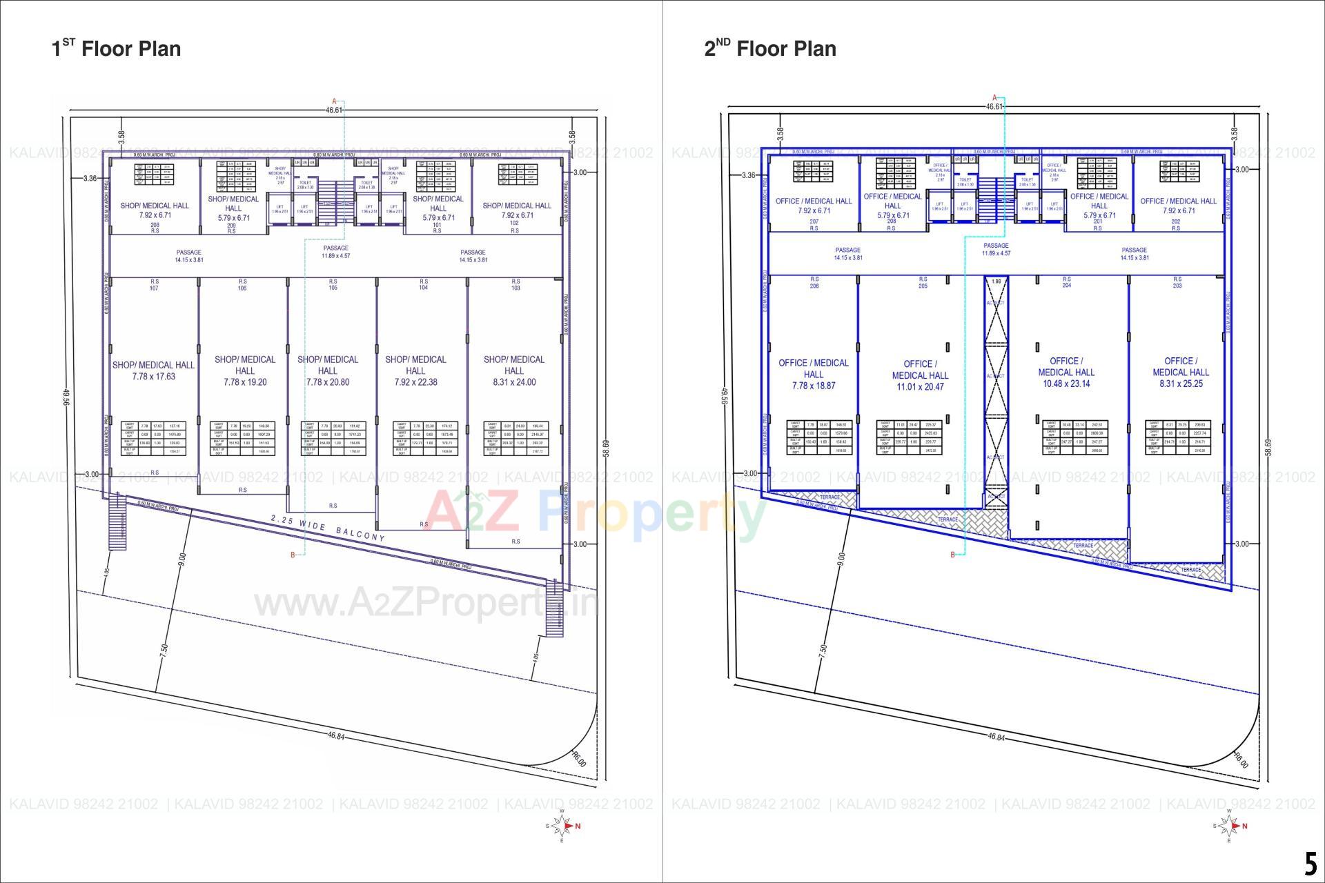 Layout of real estate project Akshar Icoon located at Zanzarada, Junagadh, Gujarat