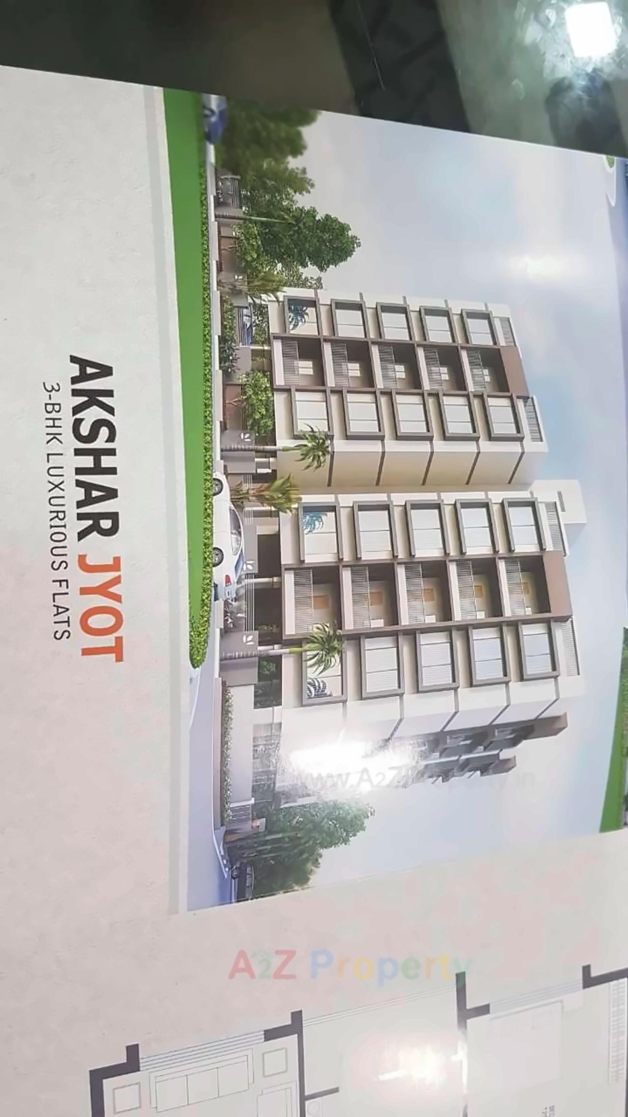 3D Elevation of real estate project Akshar Jyot located at Junagadh, Junagadh, Gujarat