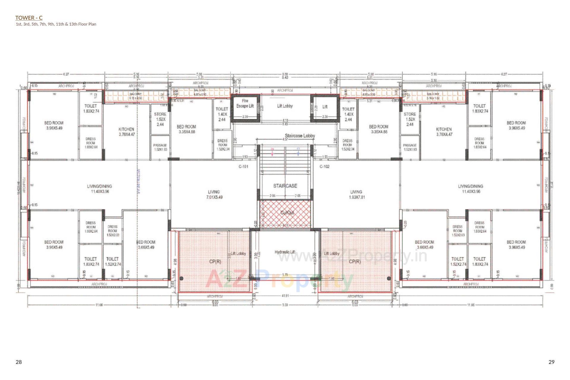 Layout of real estate project Akshar Swarnbhoomi located at Zanzarda, Junagadh, Gujarat