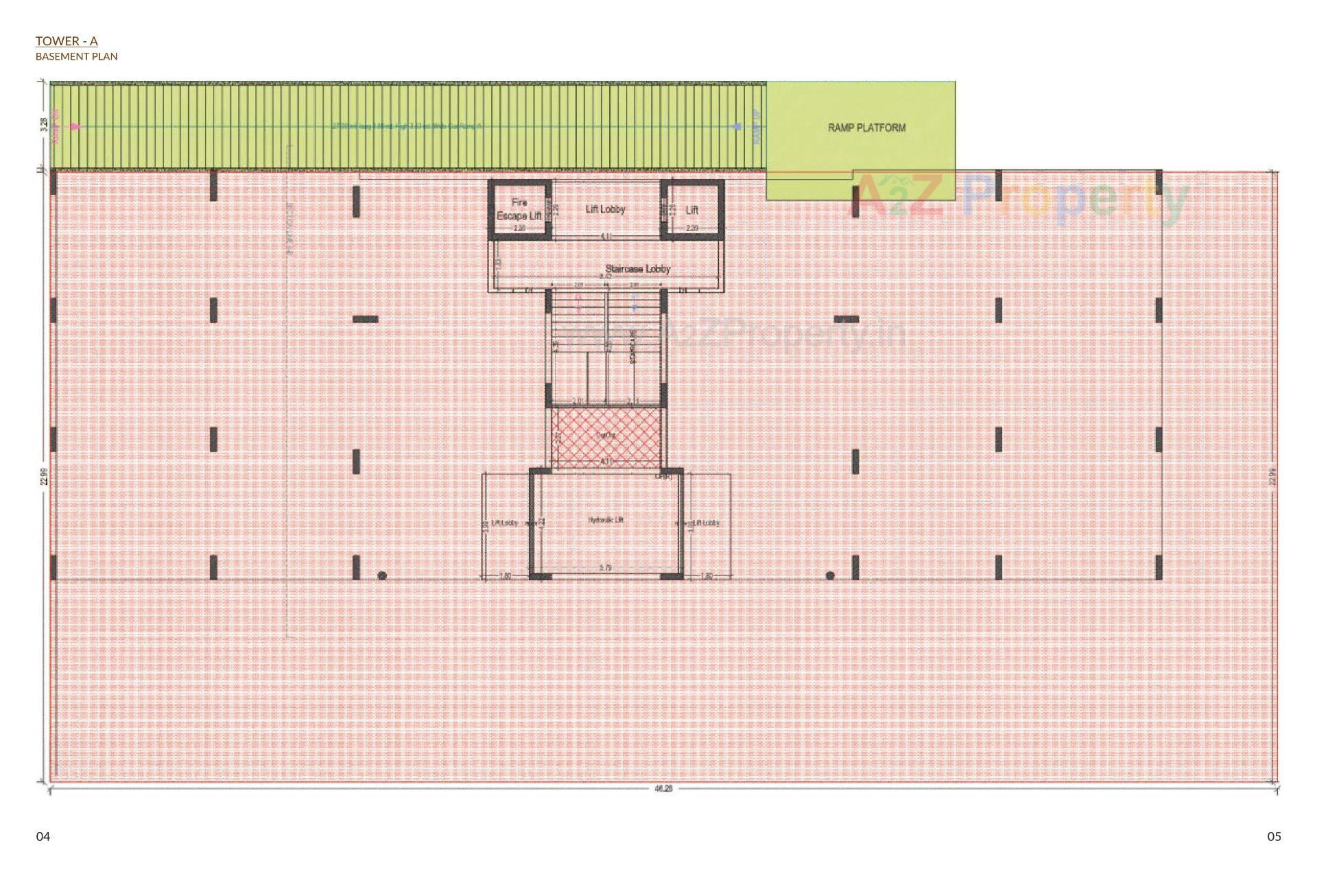Layout of real estate project Akshar Swarnbhoomi located at Zanzarda, Junagadh, Gujarat
