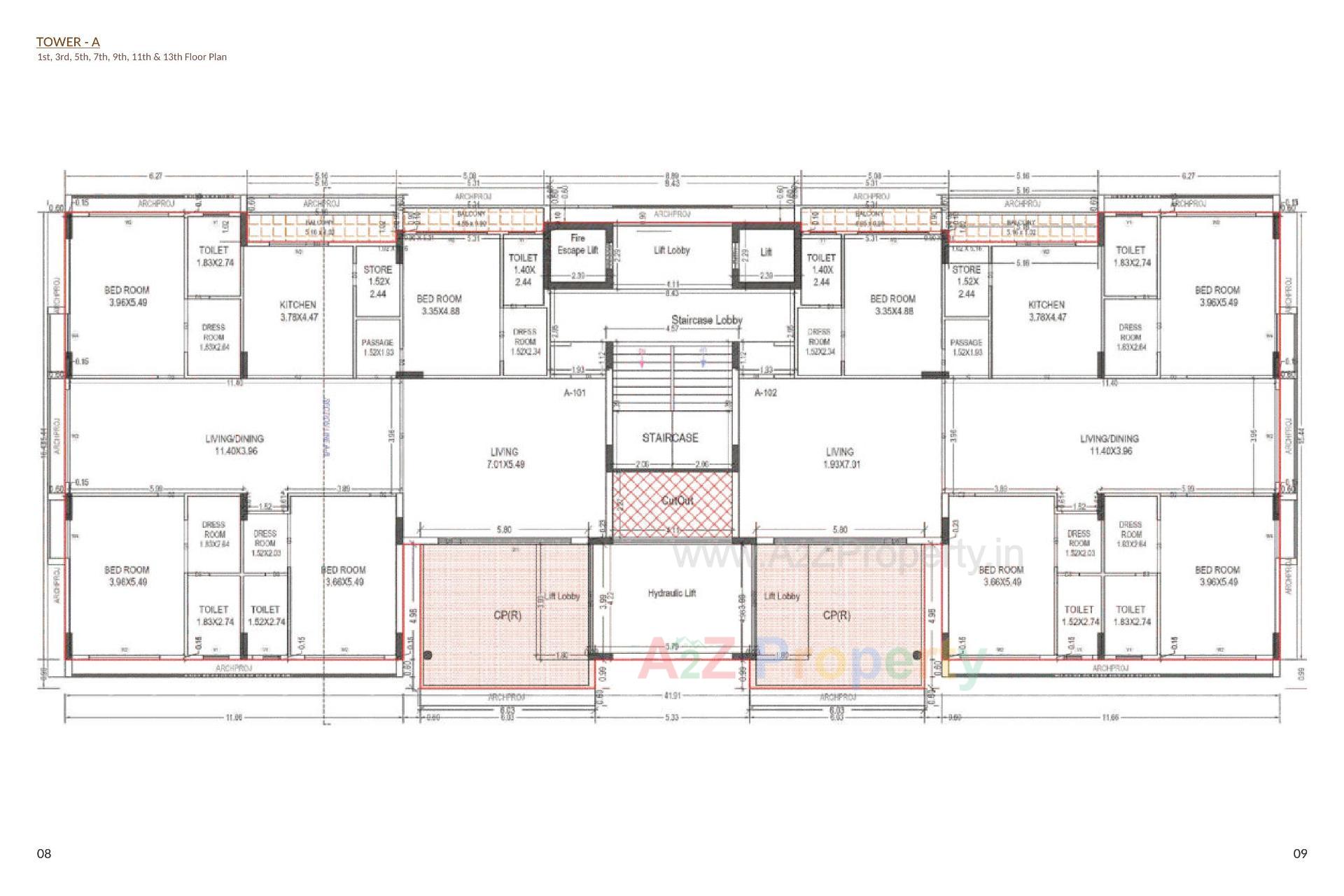 Layout of real estate project Akshar Swarnbhoomi located at Zanzarda, Junagadh, Gujarat
