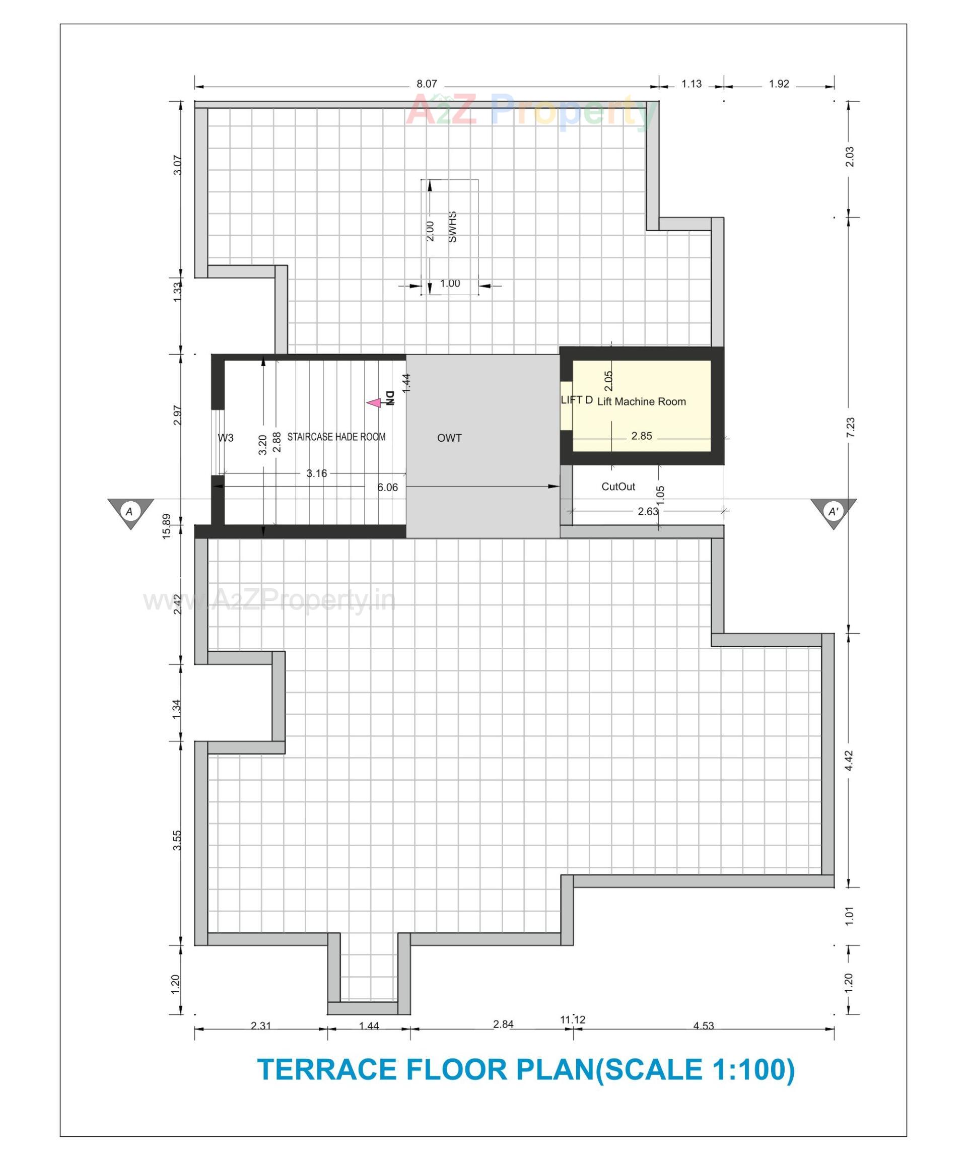 Layout of real estate project Al Buruj located at Junagadh, Junagadh, Gujarat
