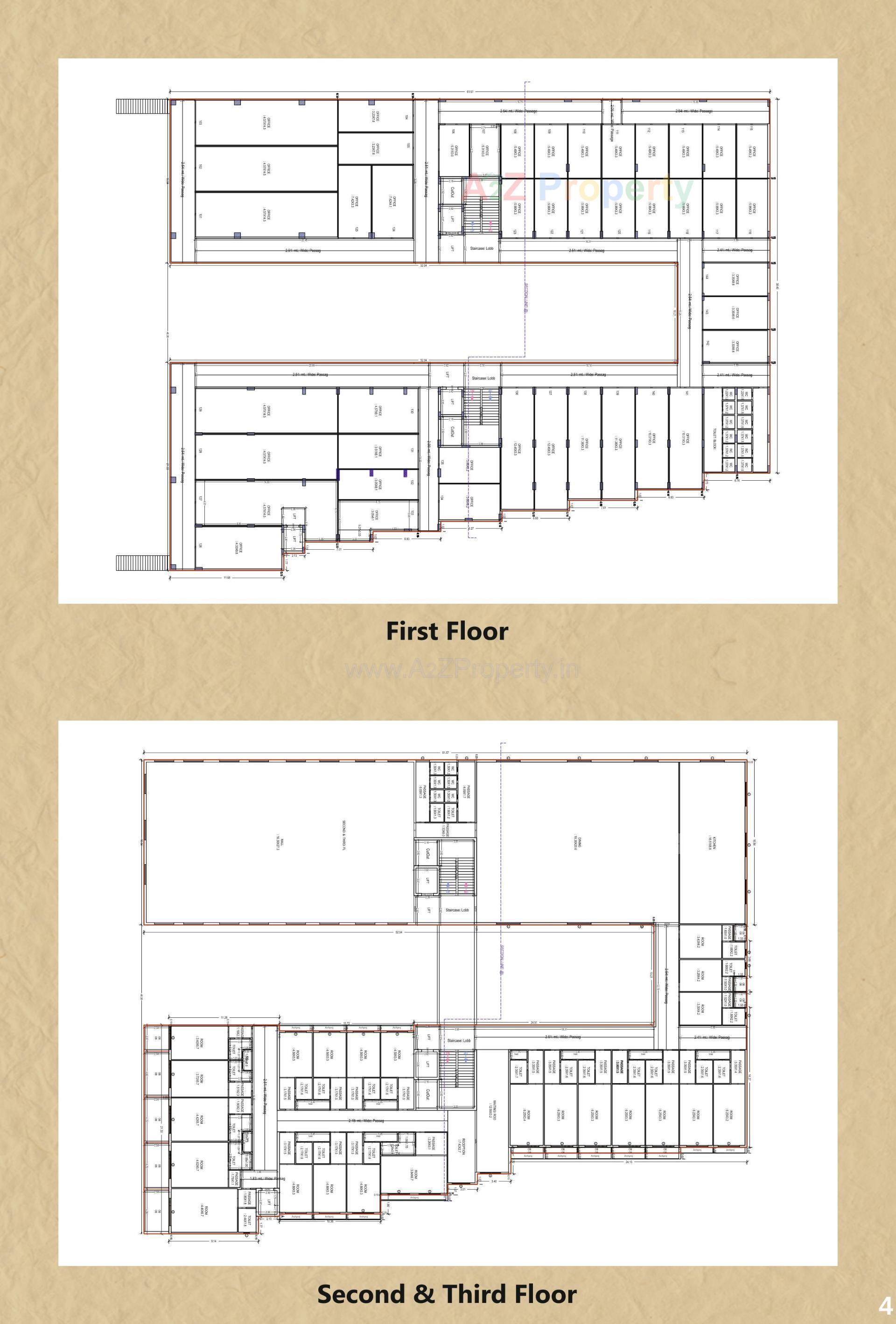 Layout of real estate project Alpha One located at Dolatpara, Junagadh, Gujarat