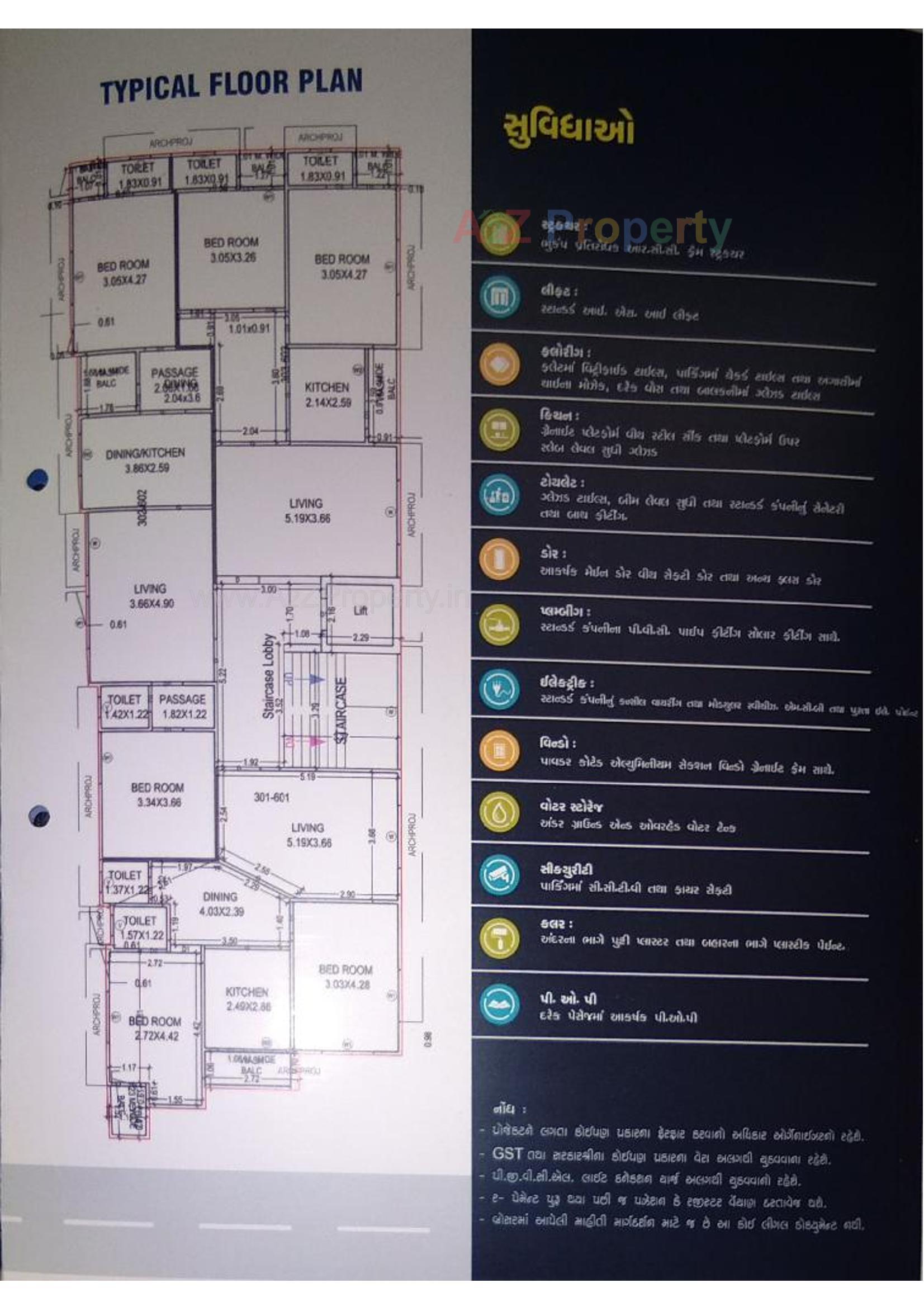  of real estate project Aristo Appartment located at Junagadh, Junagadh, Gujarat