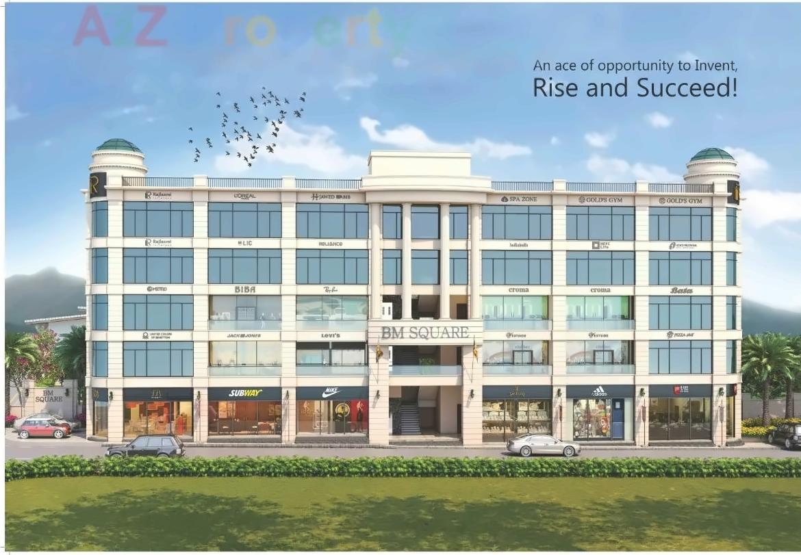 3D Elevation of real estate project Bm Square located at Junagadh, Junagadh, Gujarat