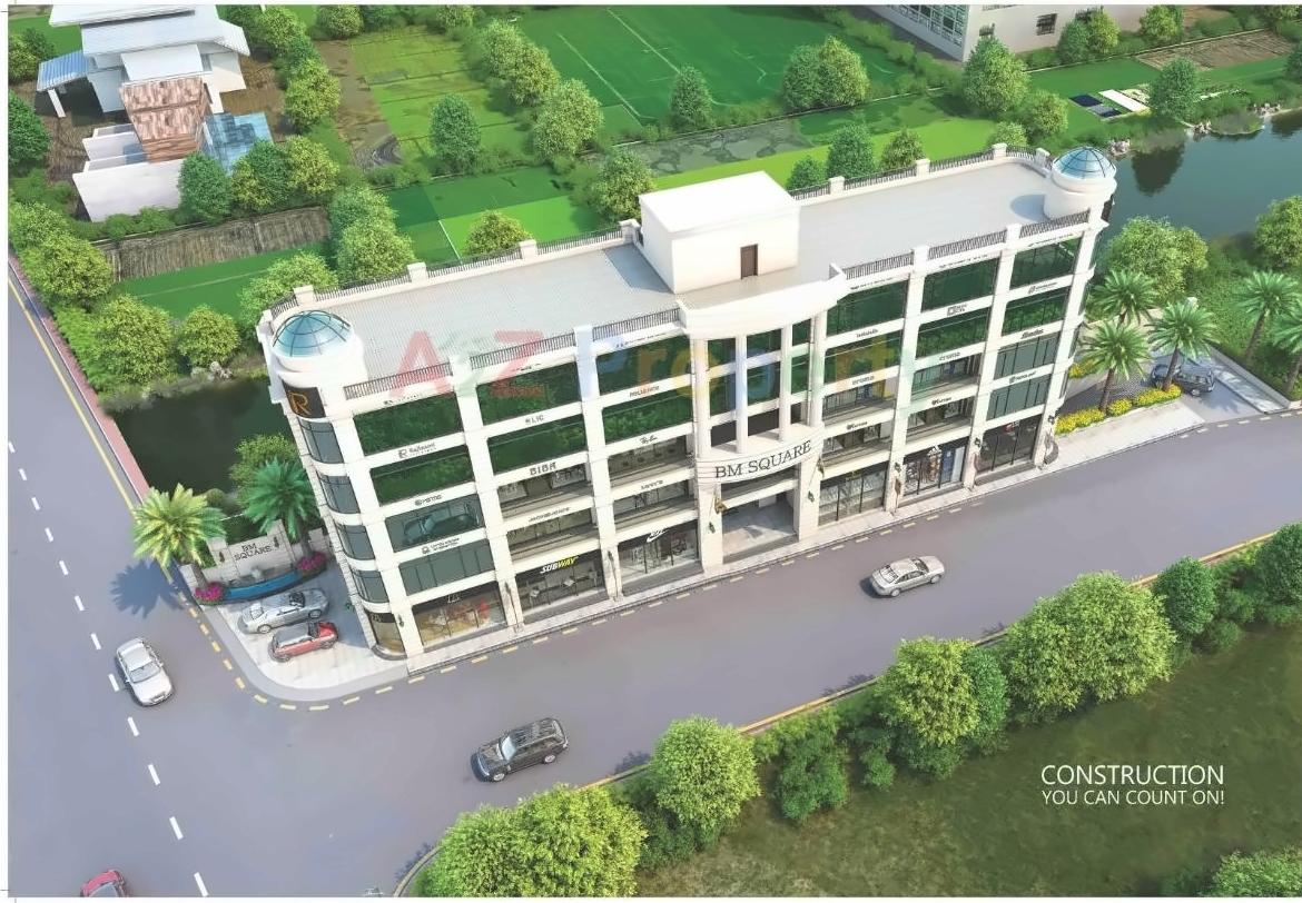 3D Elevation of real estate project Bm Square located at Junagadh, Junagadh, Gujarat