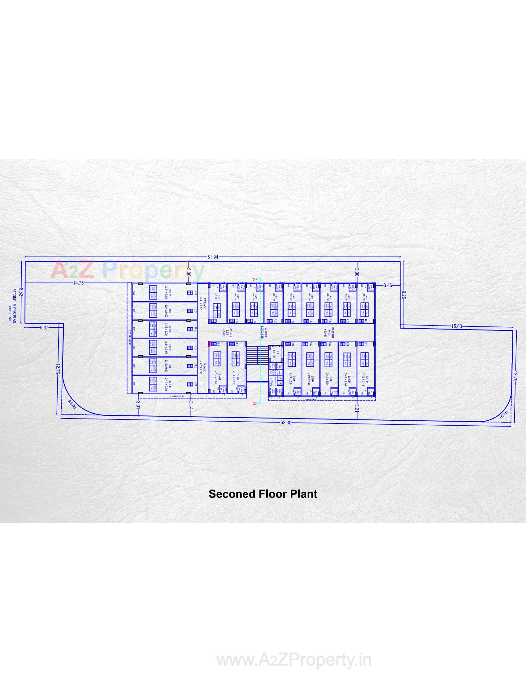  of real estate project Cross Road Mega Mall located at Timbawadi, Junagadh, Gujarat