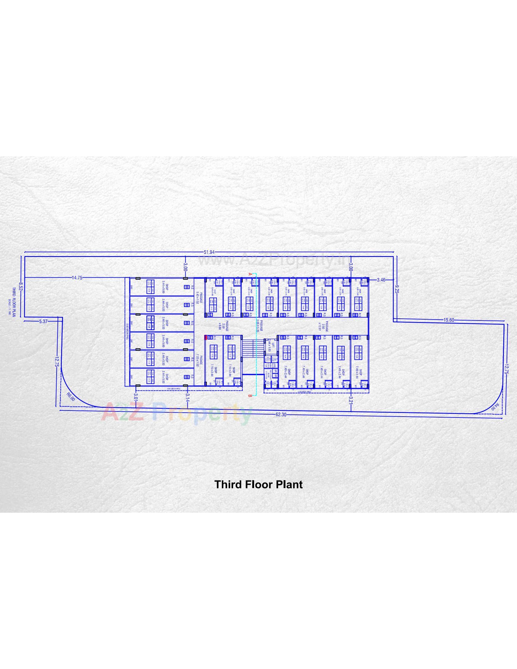  of real estate project Cross Road Mega Mall located at Timbawadi, Junagadh, Gujarat