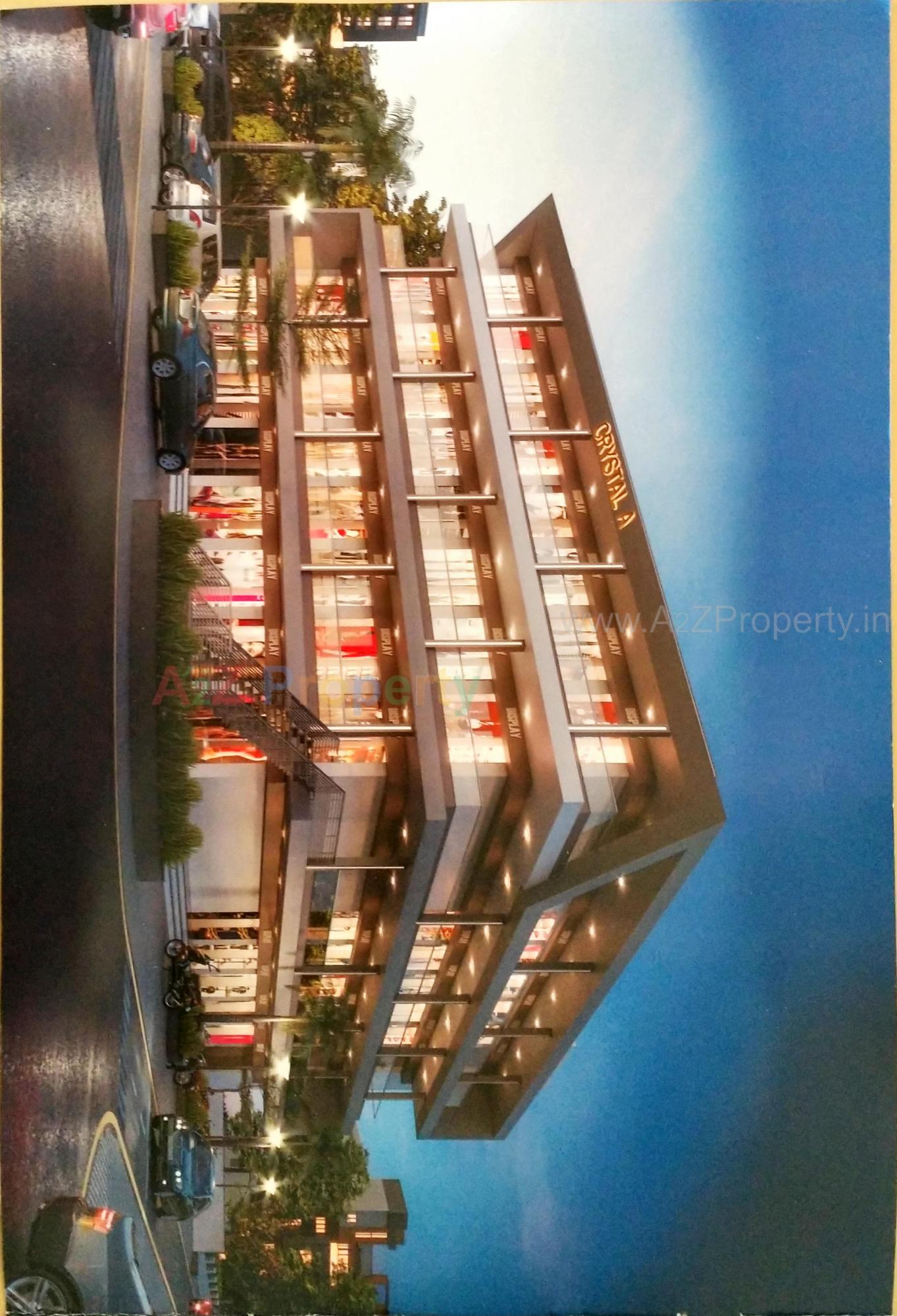 3D Elevation of real estate project Crystal located at Junagadh, Junagadh, Gujarat