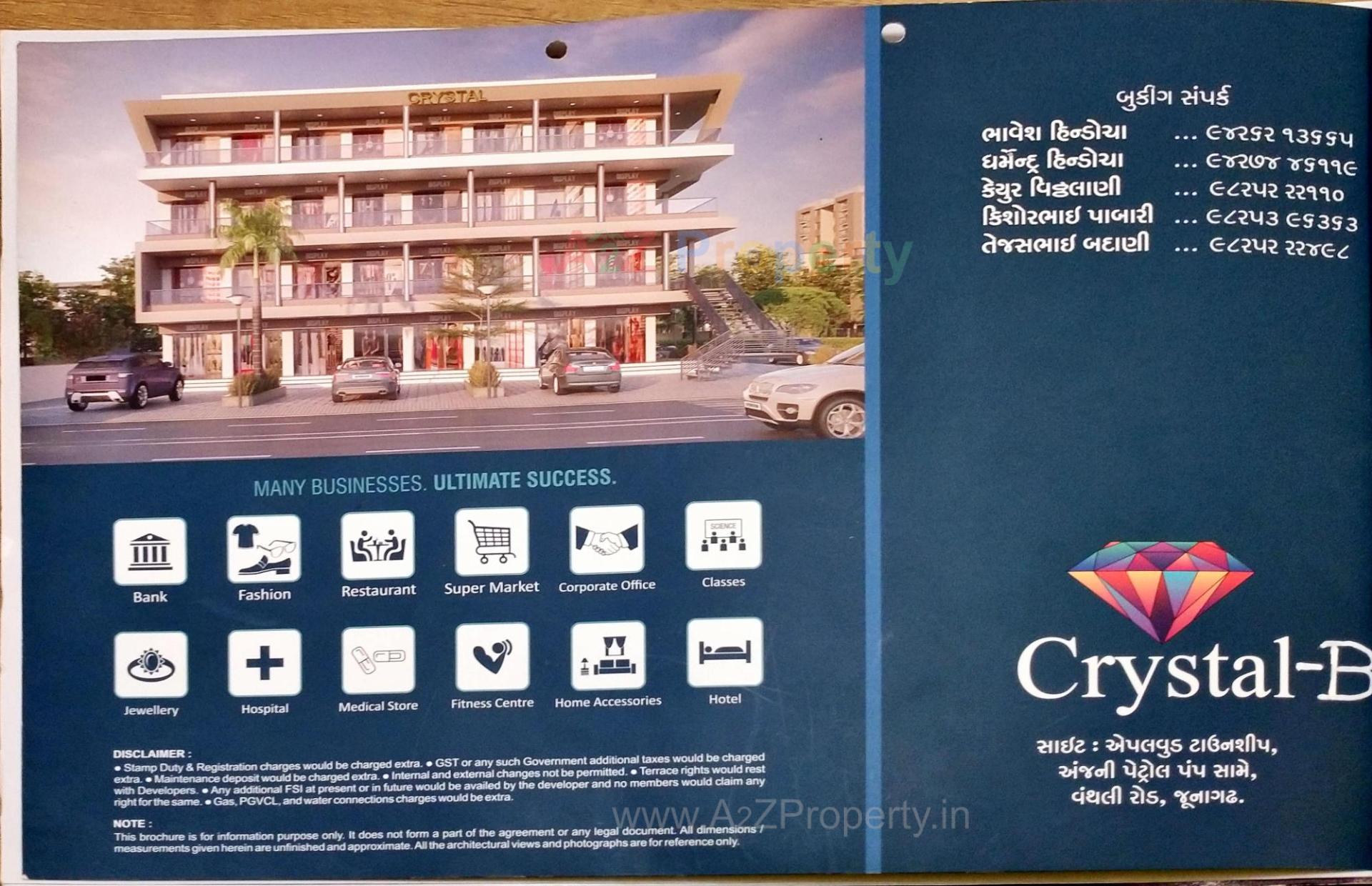  of real estate project Crystal located at Timbawadi, Junagadh, Gujarat