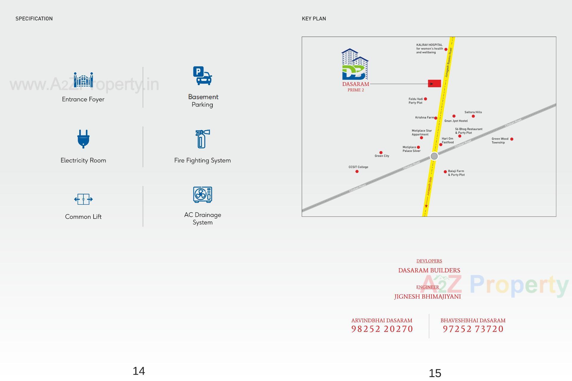  of real estate project Dasaram Prime located at Janjharda, Junagadh, Gujarat