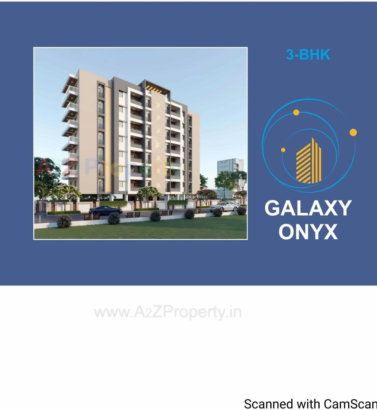 3D Elevation of real estate project Galaxy Onyx located at Junagadh, Junagadh, Gujarat