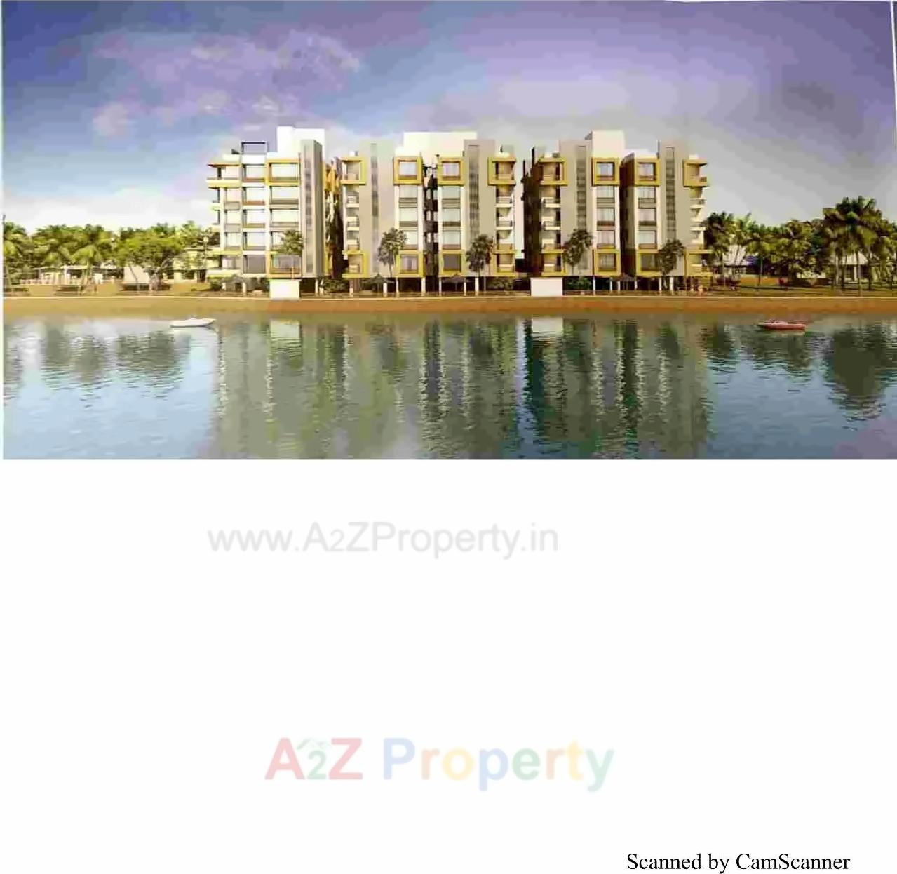 3D Elevation of real estate project Golden Lake Residency located at Junagadh, Junagadh, Gujarat