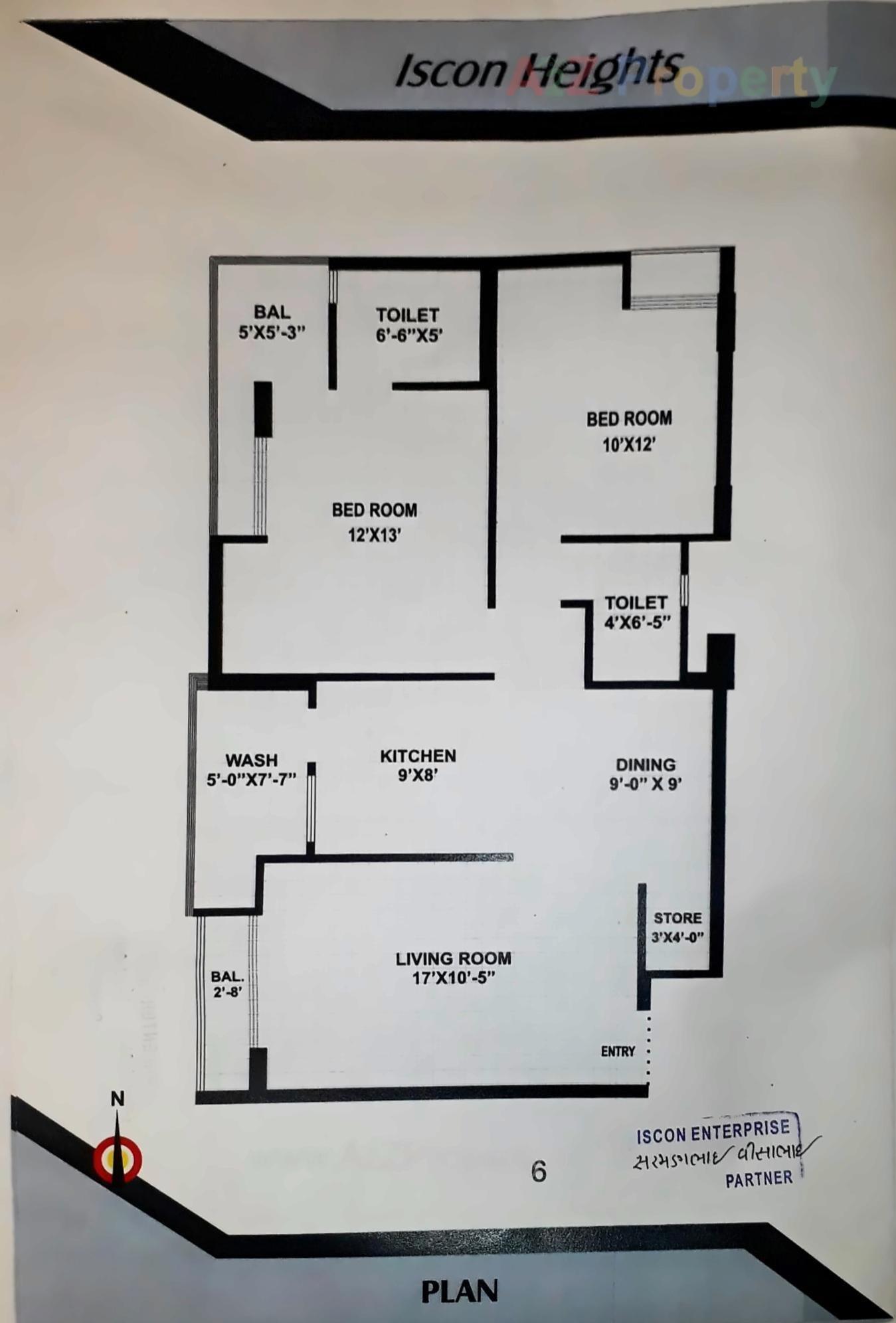  of real estate project Iscon Heights located at Junagadh, Junagadh, Gujarat