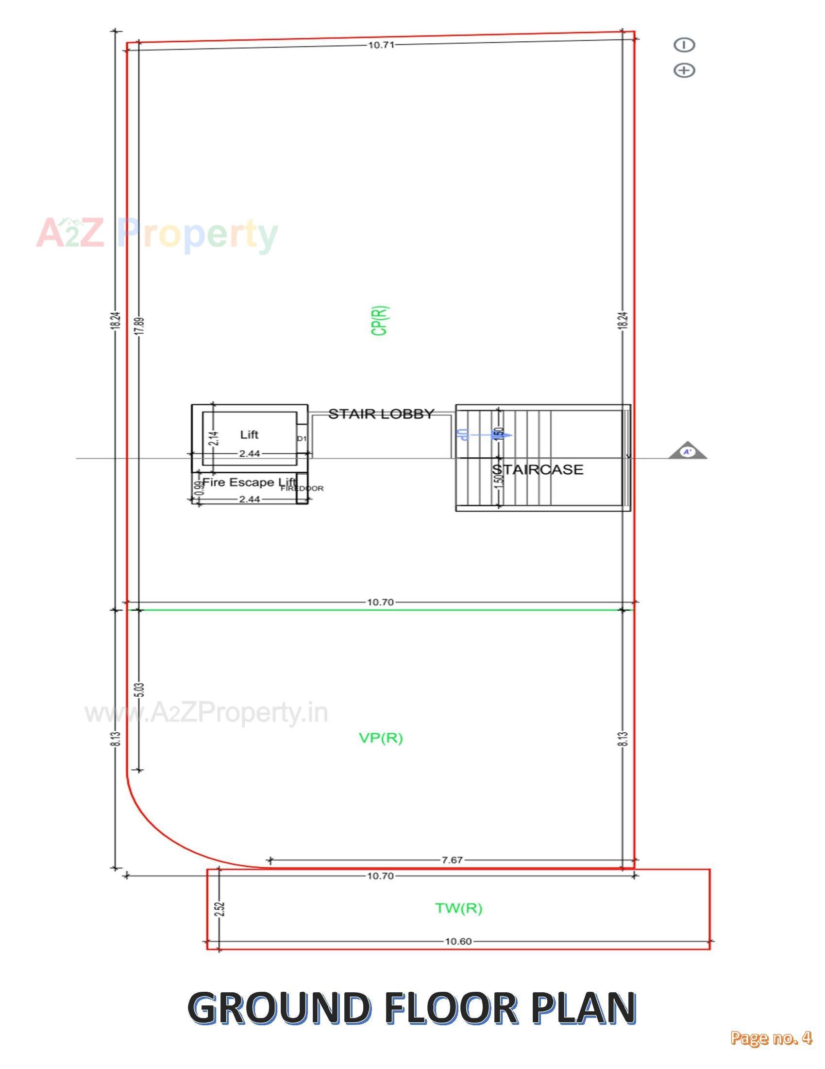  of real estate project Iskcon Prime located at Timbavadi, Junagadh, Gujarat