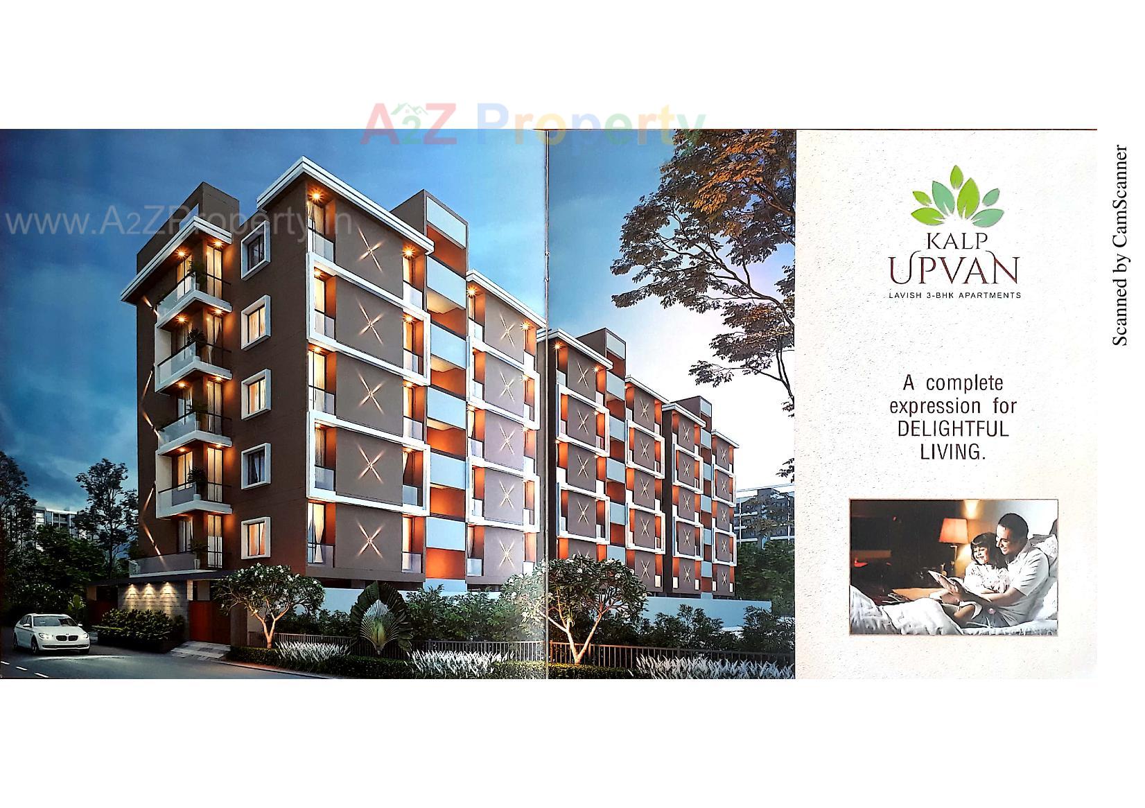 3D Elevation of real estate project Kalp Upvan located at Zanzarda, Junagadh, Gujarat