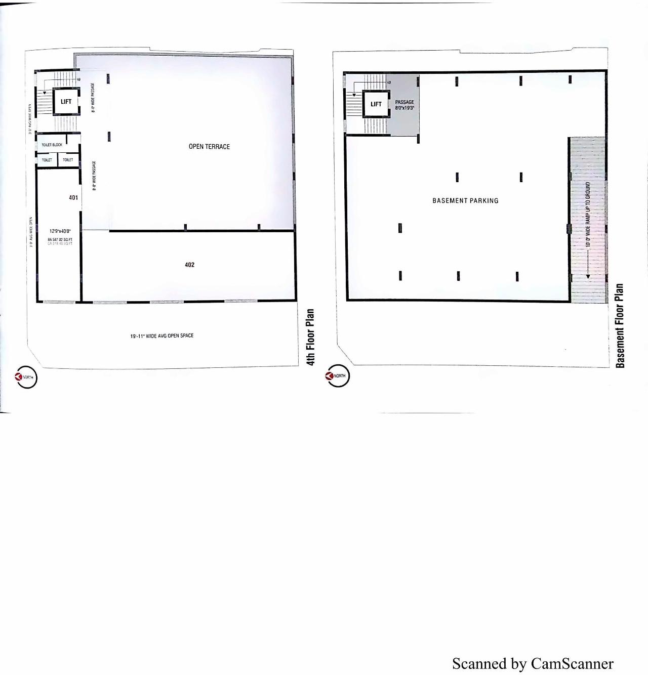 Layout of real estate project Landmark located at Junagadh, Junagadh, Gujarat