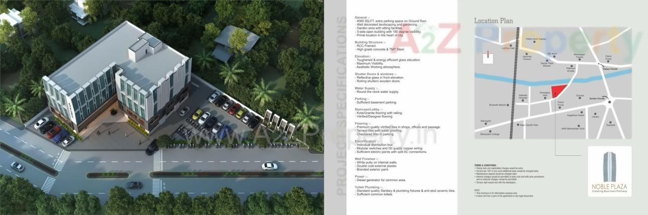  of real estate project Noble Plaza located at Junagadh, Junagadh, Gujarat