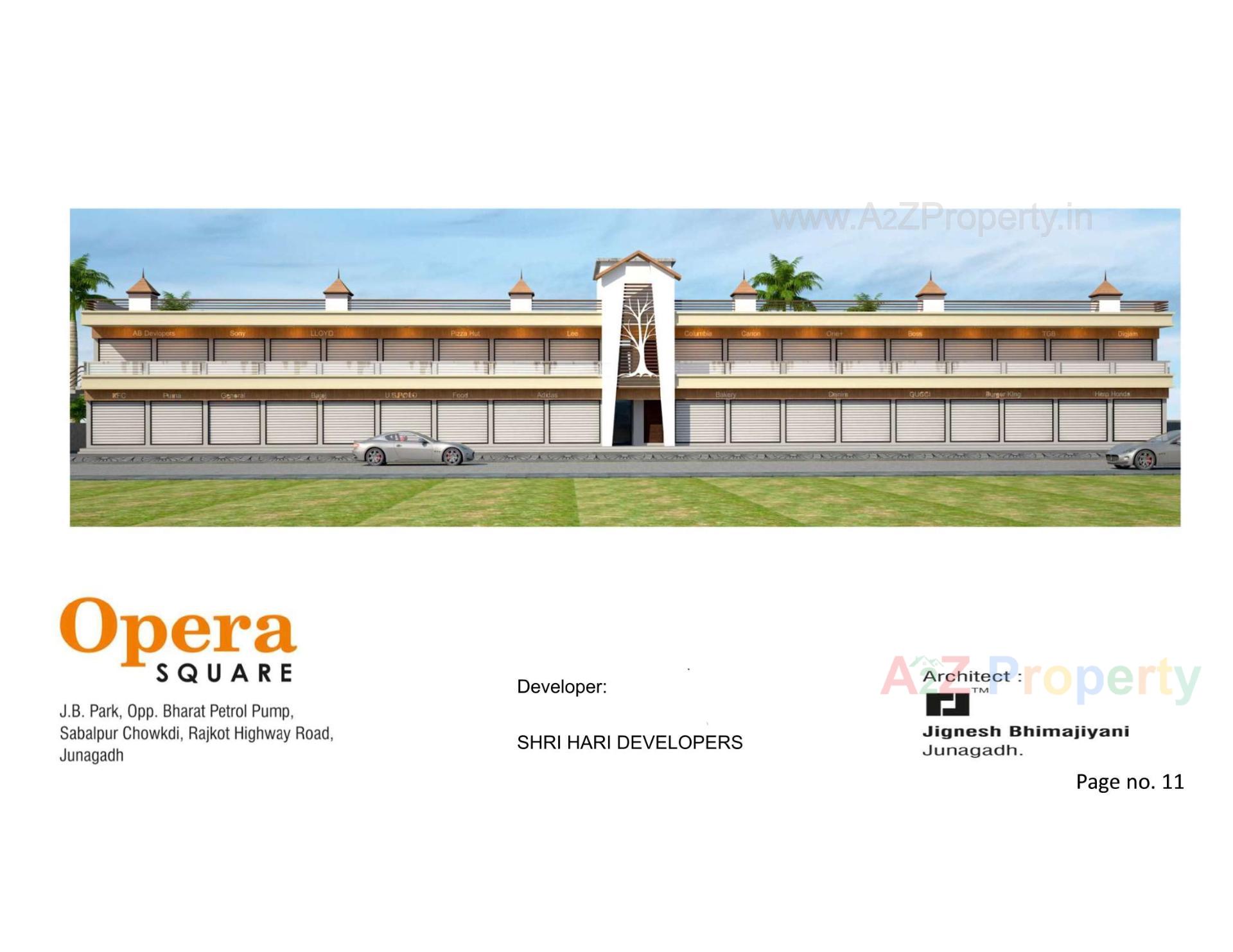  of real estate project Opera Square located at Sabalpur, Junagadh, Gujarat